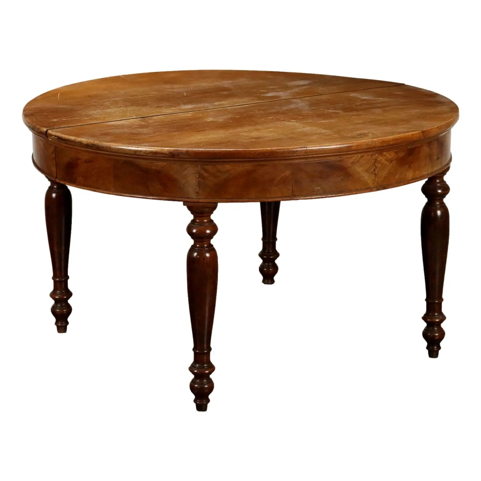 Antique Extendable Table Walnut Without Extensions '800 - Lombardy, Mid XIX Century | Antiques | Tables