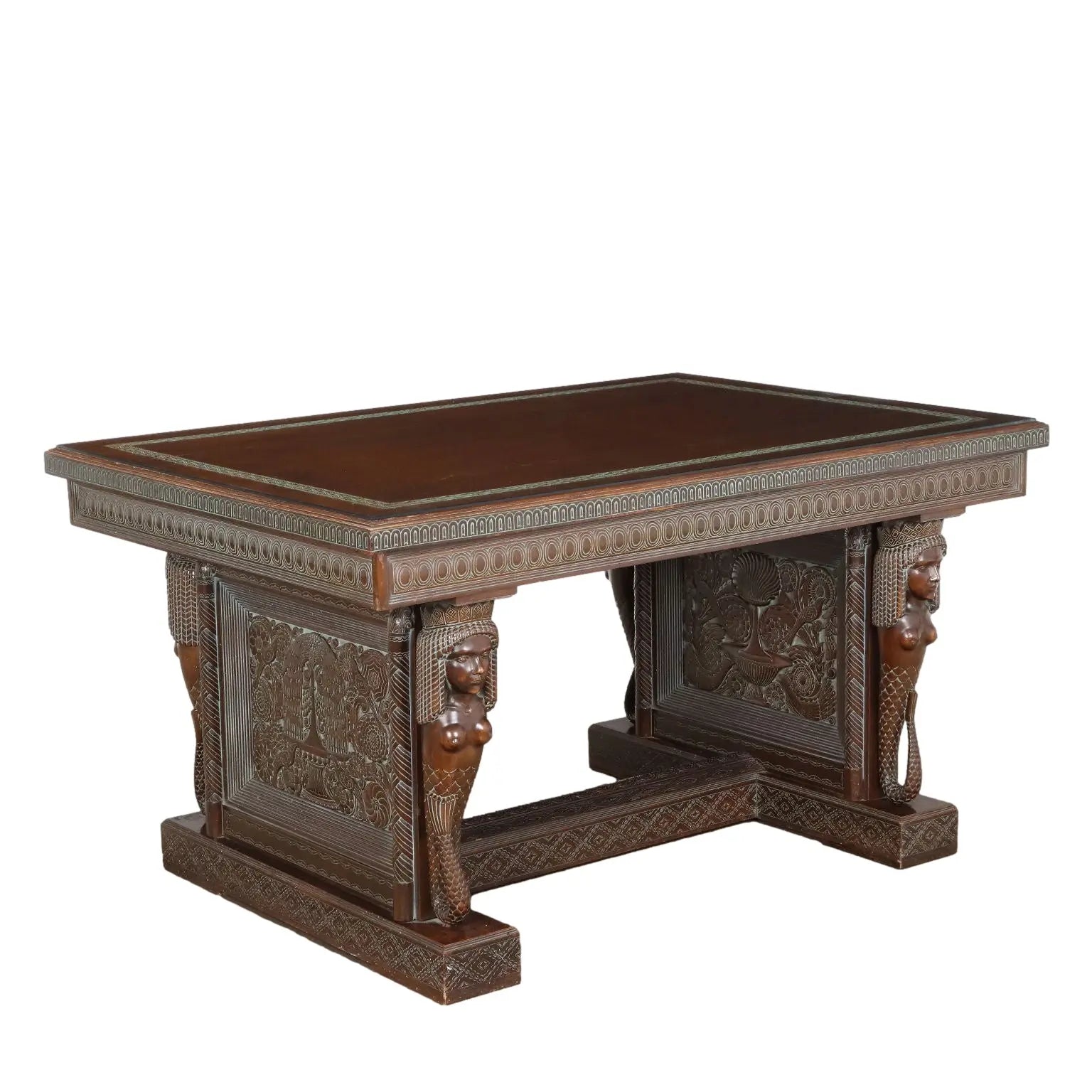 Antique Table Rino Galbiati Ethnic Style Italy XX Century - Antique Ethnic Table | Antiques | Tables