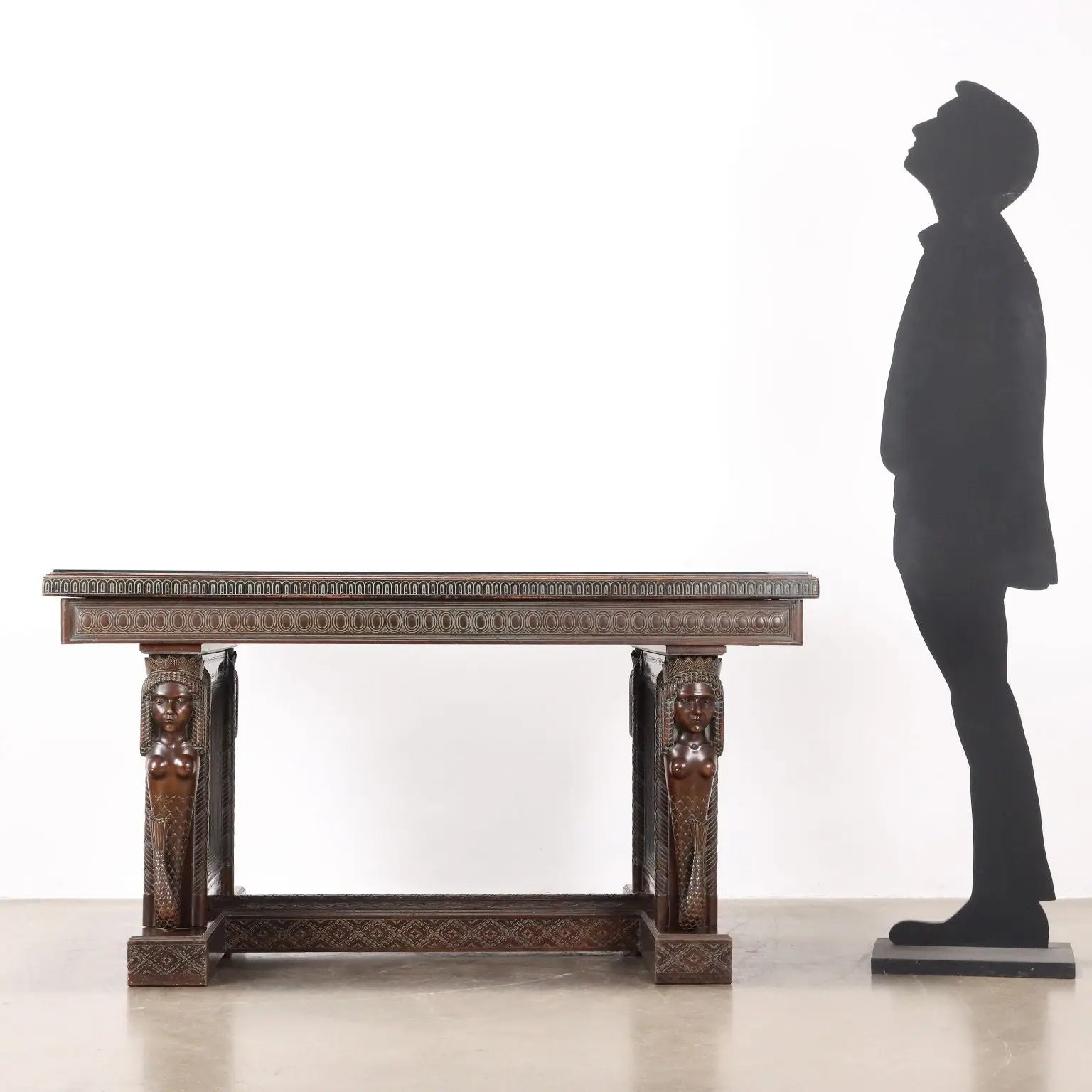 Antique Table Rino Galbiati Ethnic Style Italy XX Century - Antique Ethnic Table | Antiques | Tables