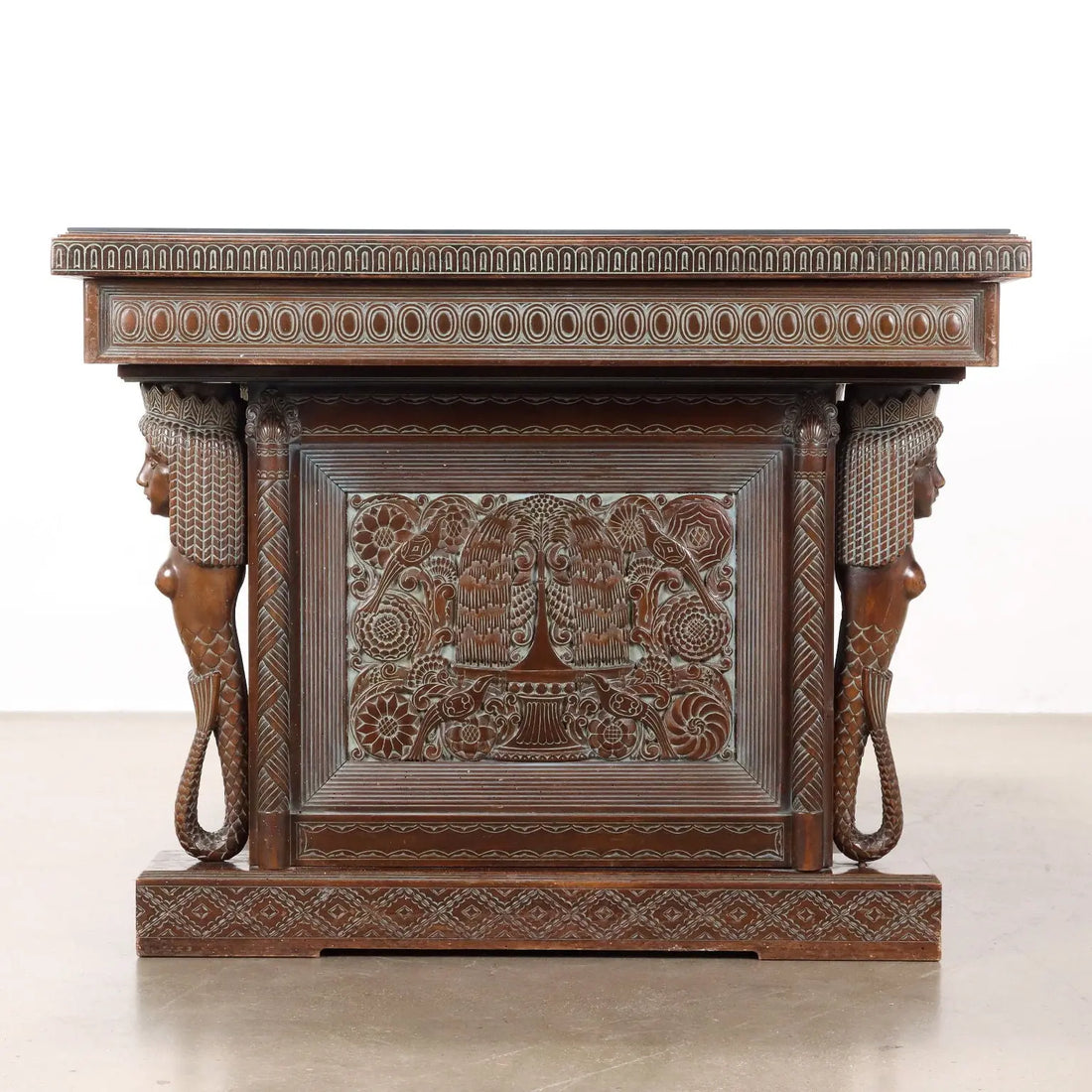 Antique Table Rino Galbiati Ethnic Style Italy XX Century - Antique Ethnic Table | Antiques | Tables