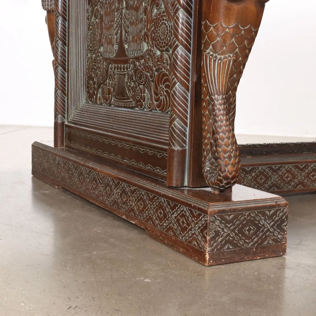 Antique Table Rino Galbiati Ethnic Style Italy XX Century - Antique Ethnic Table | Antiques | Tables