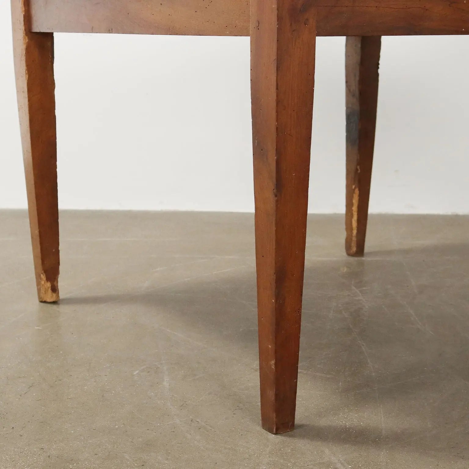 Antique Directoire Table Walnut Italy XVIII Century - Directoire period walnut table | Antiques | Tables