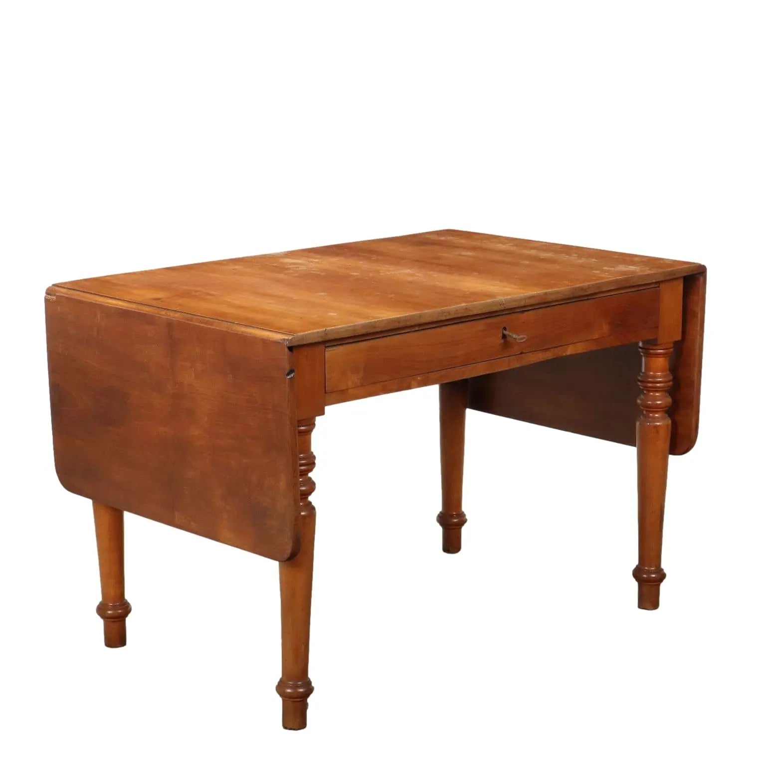 Antique Table Cherrywood Drawer Italy XIX Century - Italy, Mid XIX Century | Antiques | Tables