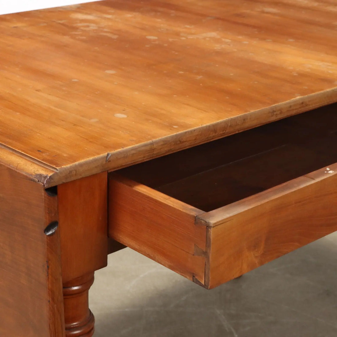 Antique Table Cherrywood Drawer Italy XIX Century - Italy, Mid XIX Century | Antiques | Tables