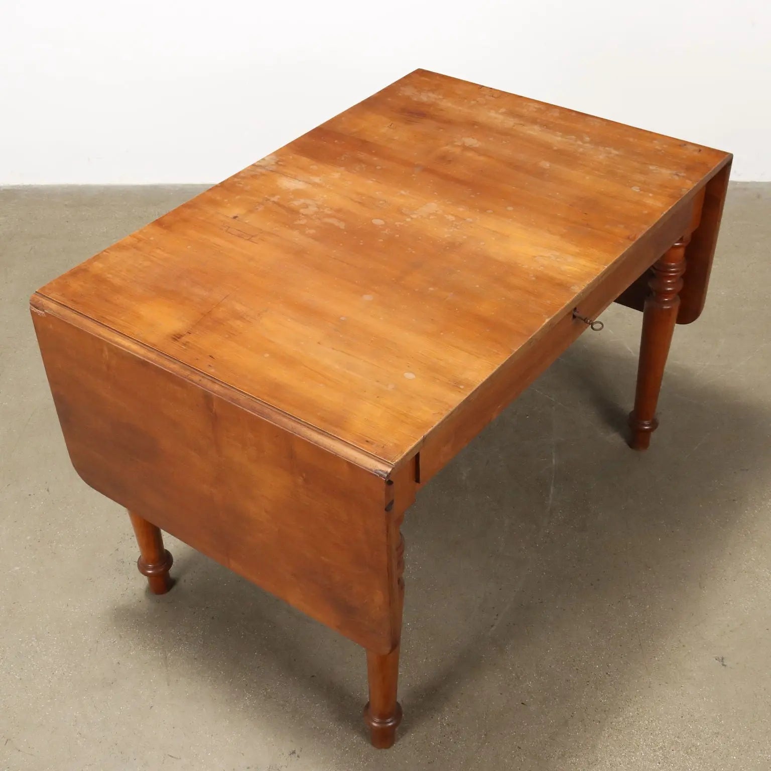 Antique Table Cherrywood Drawer Italy XIX Century - Italy, Mid XIX Century | Antiques | Tables