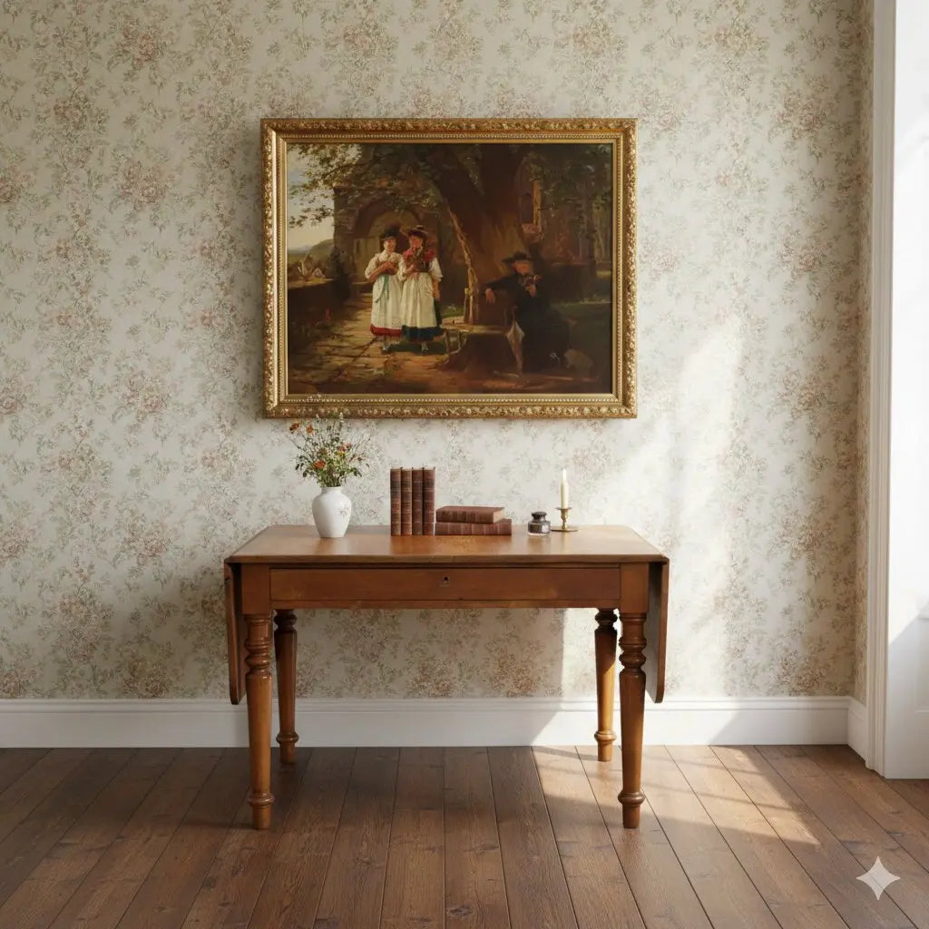 Antique Table Cherrywood Drawer Italy XIX Century - Italy, Mid XIX Century | Antiques | Tables