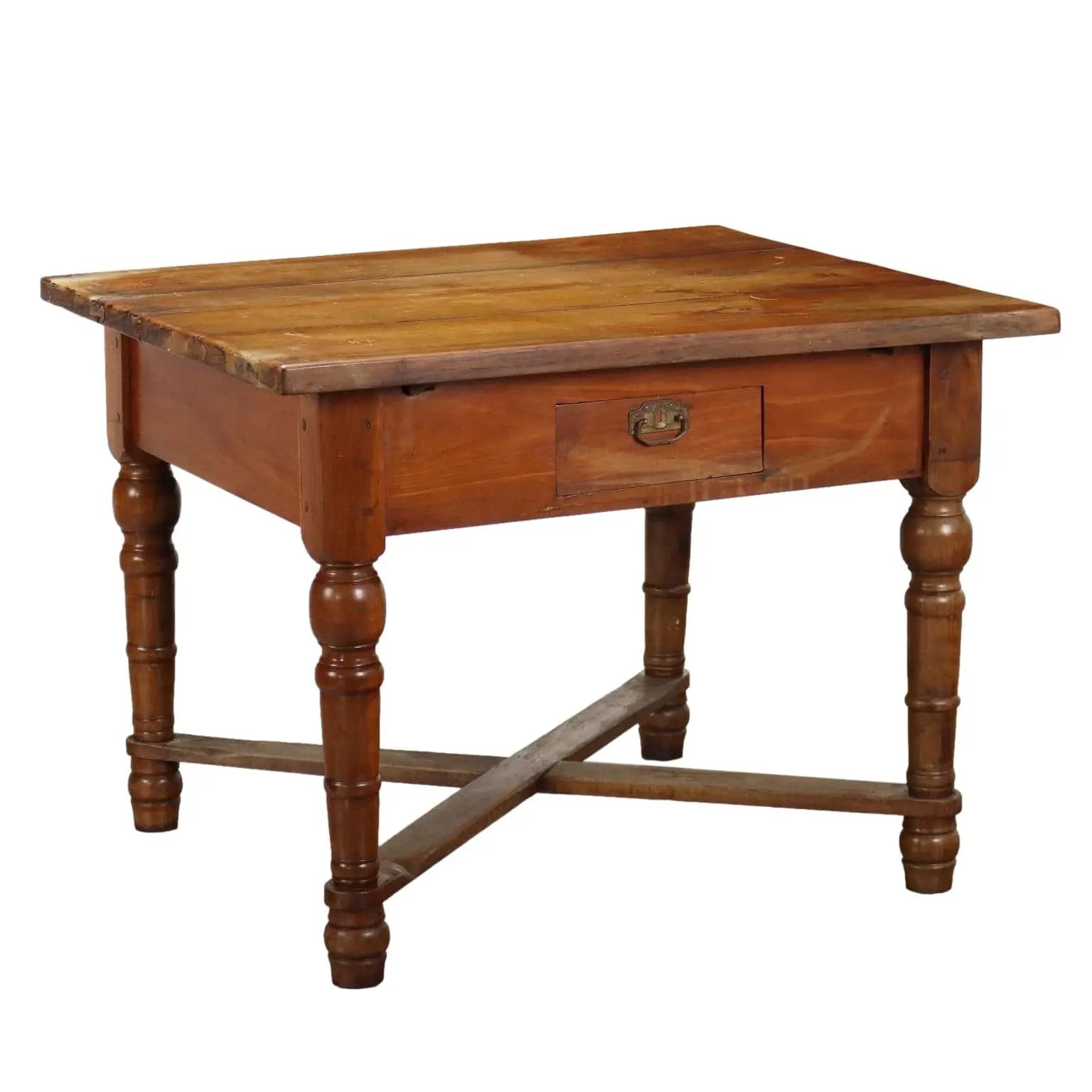 Antique Table Walnut Drawers Eastern Europe XIX Century - Eastern Europe, Mid XIX Century | Antiques | Tables