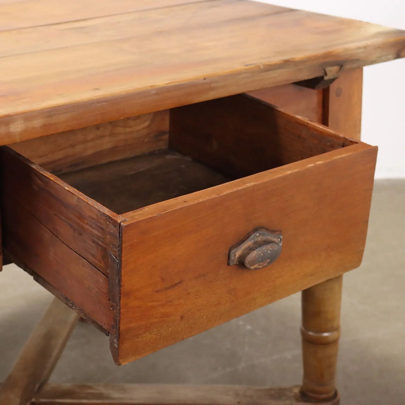 Antique Table Walnut Drawers Eastern Europe XIX Century - Eastern Europe, Mid XIX Century | Antiques | Tables