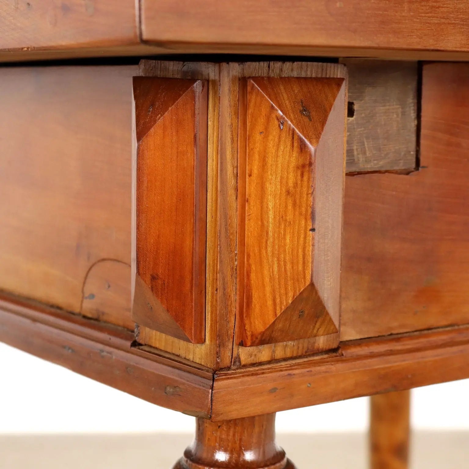 20th Century Cherrywood Table with Secret Compartment
