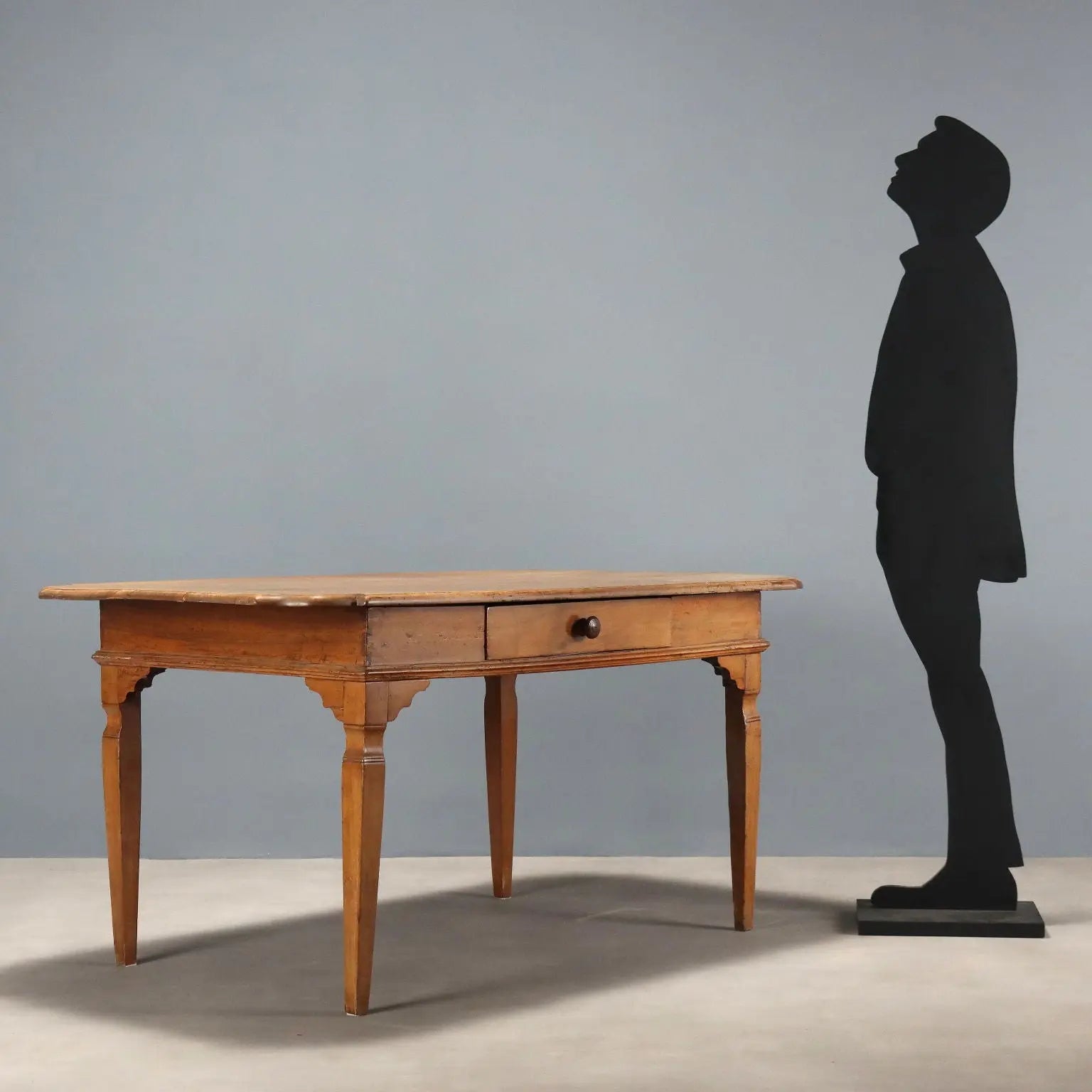 Antique Table Walnut with Drawers Italy Early XIX Century - Italy, Early XIX Century | Antiques | Tables