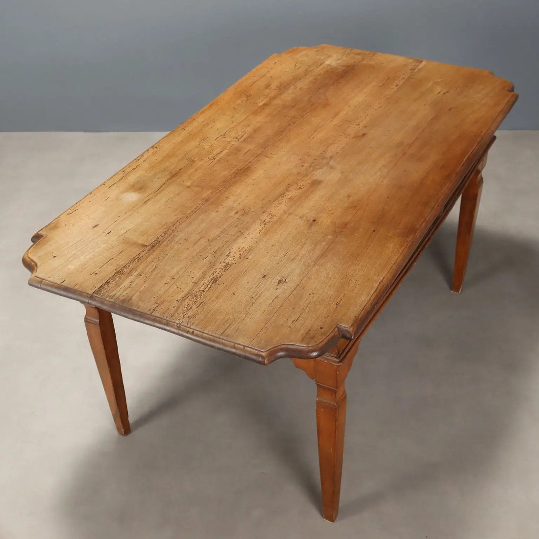 Antique Table Walnut with Drawers Italy Early XIX Century - Italy, Early XIX Century | Antiques | Tables