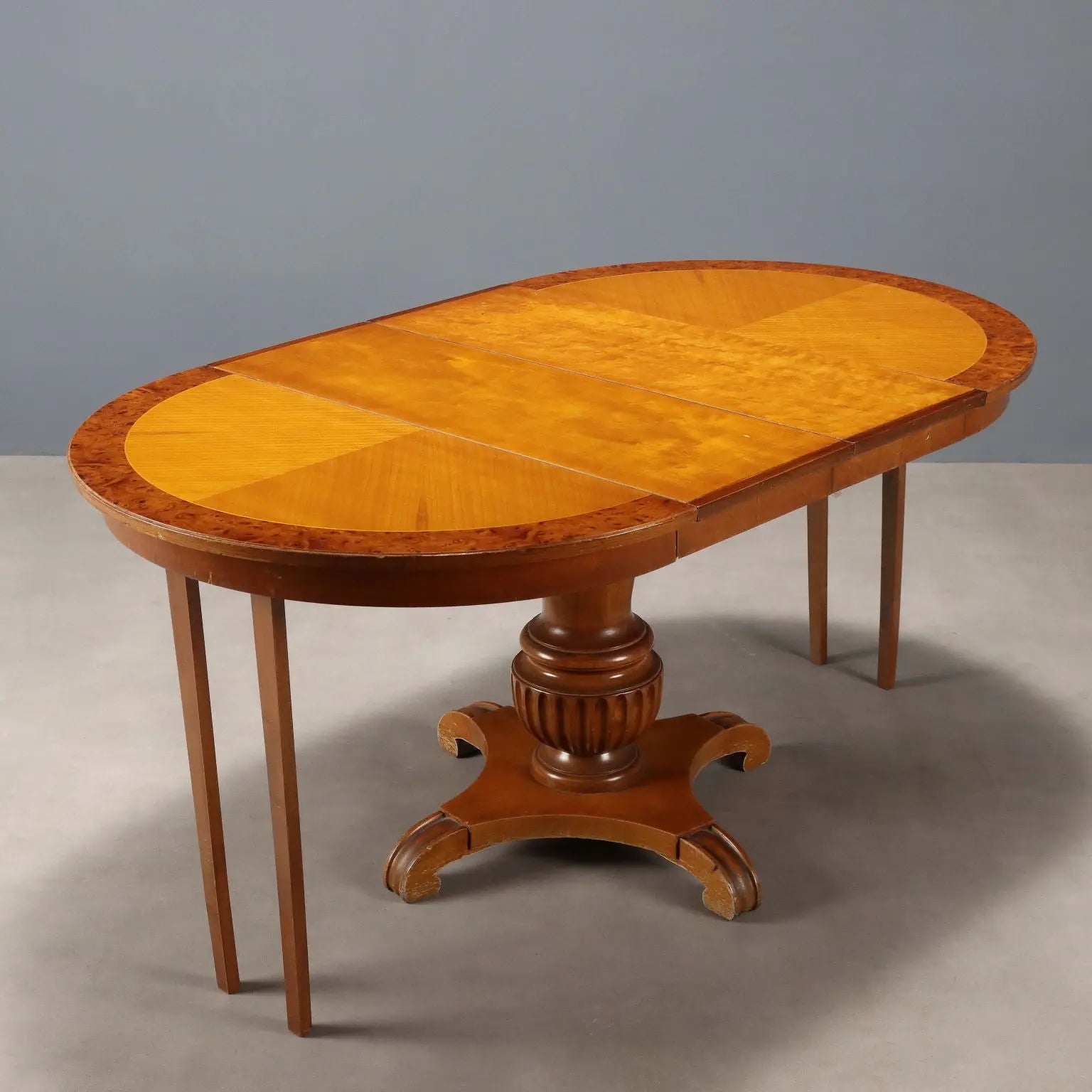 Antique Table Mahogany Ash Extendable Top Austria XIX Century - Austria, Late XIX Century | Antiques | Tables