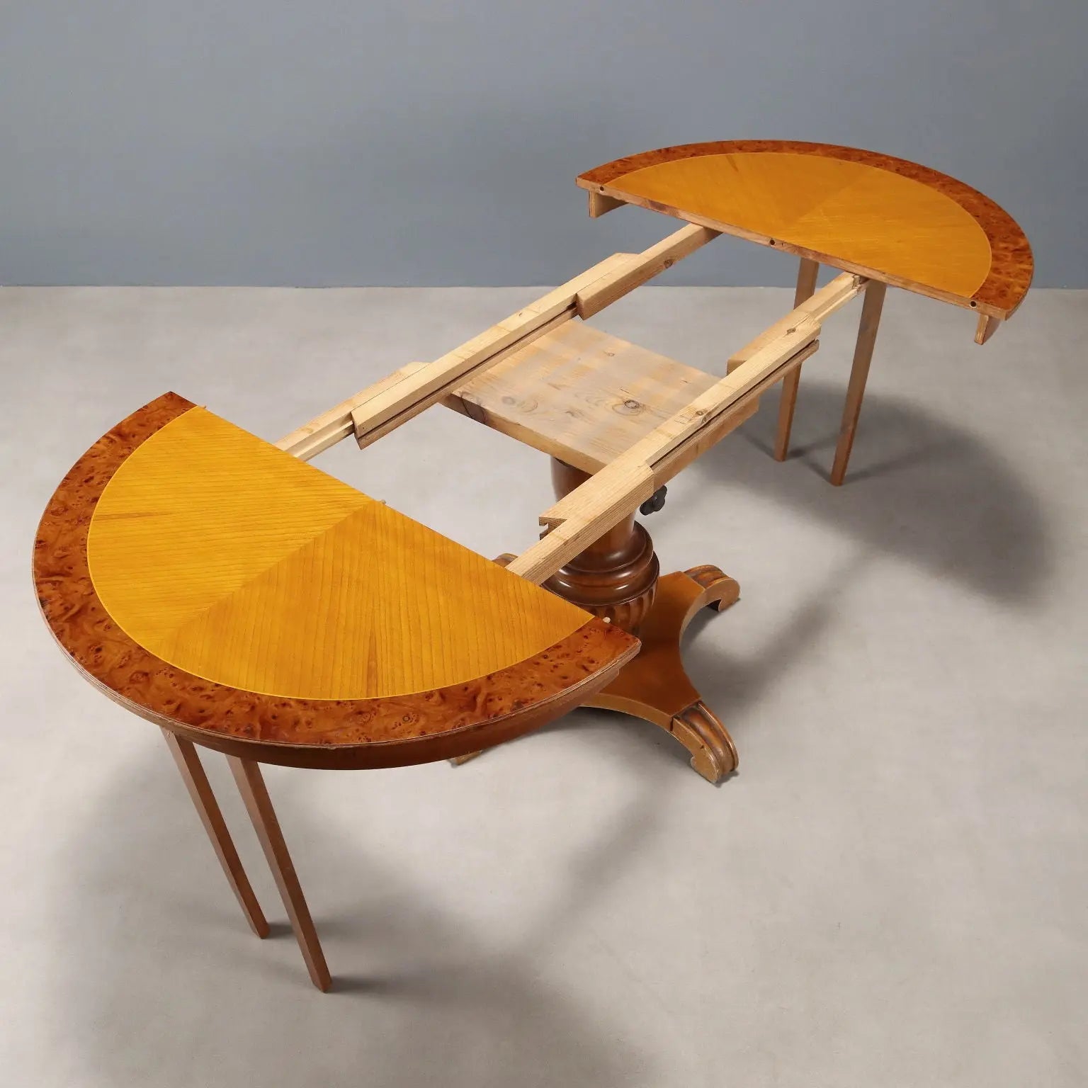 Antique Table Mahogany Ash Extendable Top Austria XIX Century - Austria, Late XIX Century | Antiques | Tables