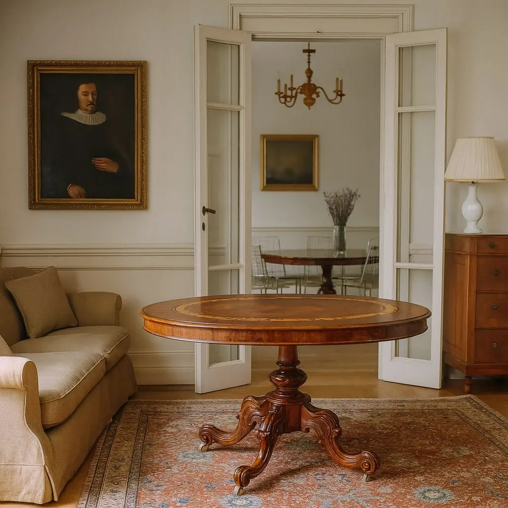 Mahogany Tilt-Top Table - England, 19th Century