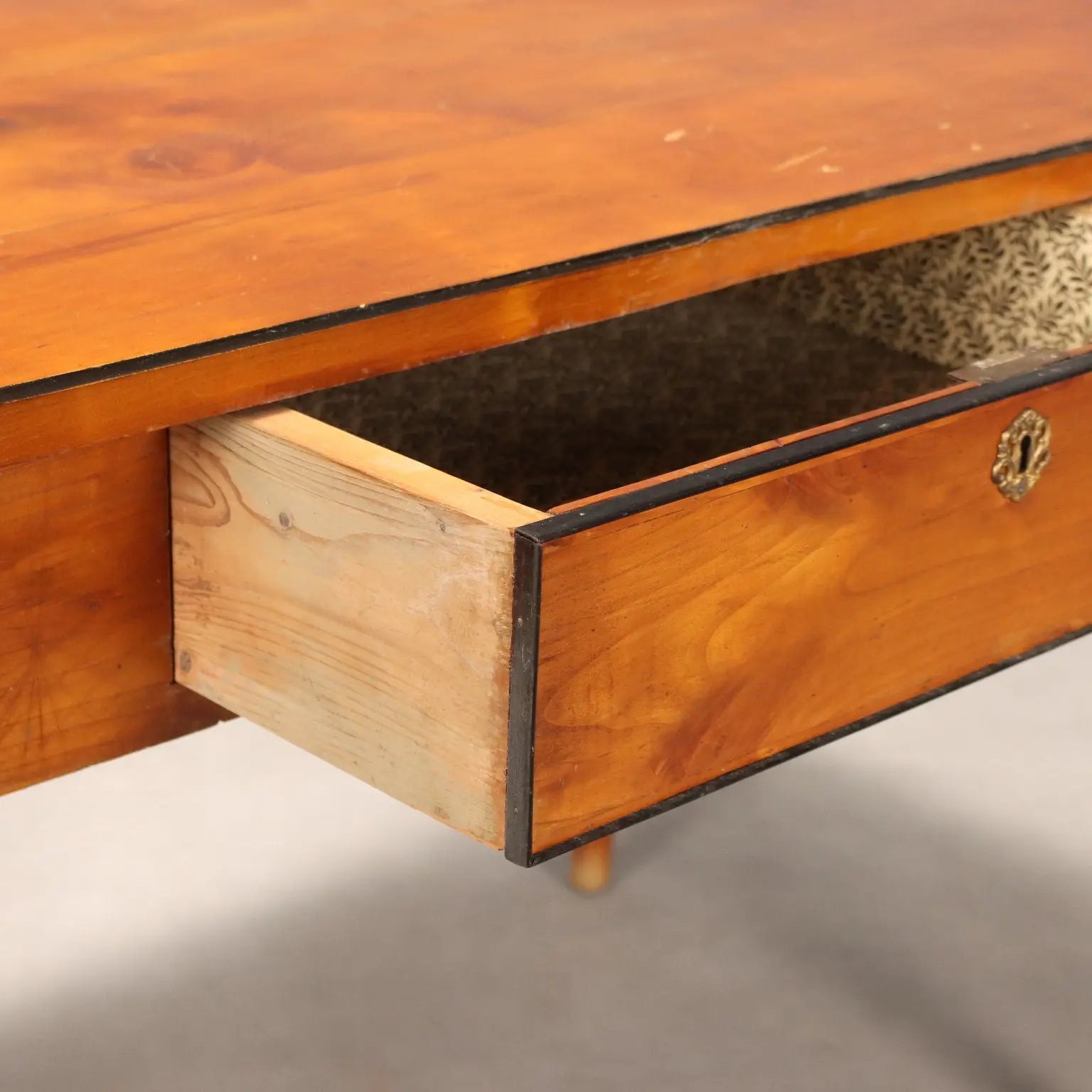 Antique Table Cherrywood Fir Drawer Italy XIX Century - Italy, Mid XIX Century | Antiques | Tables