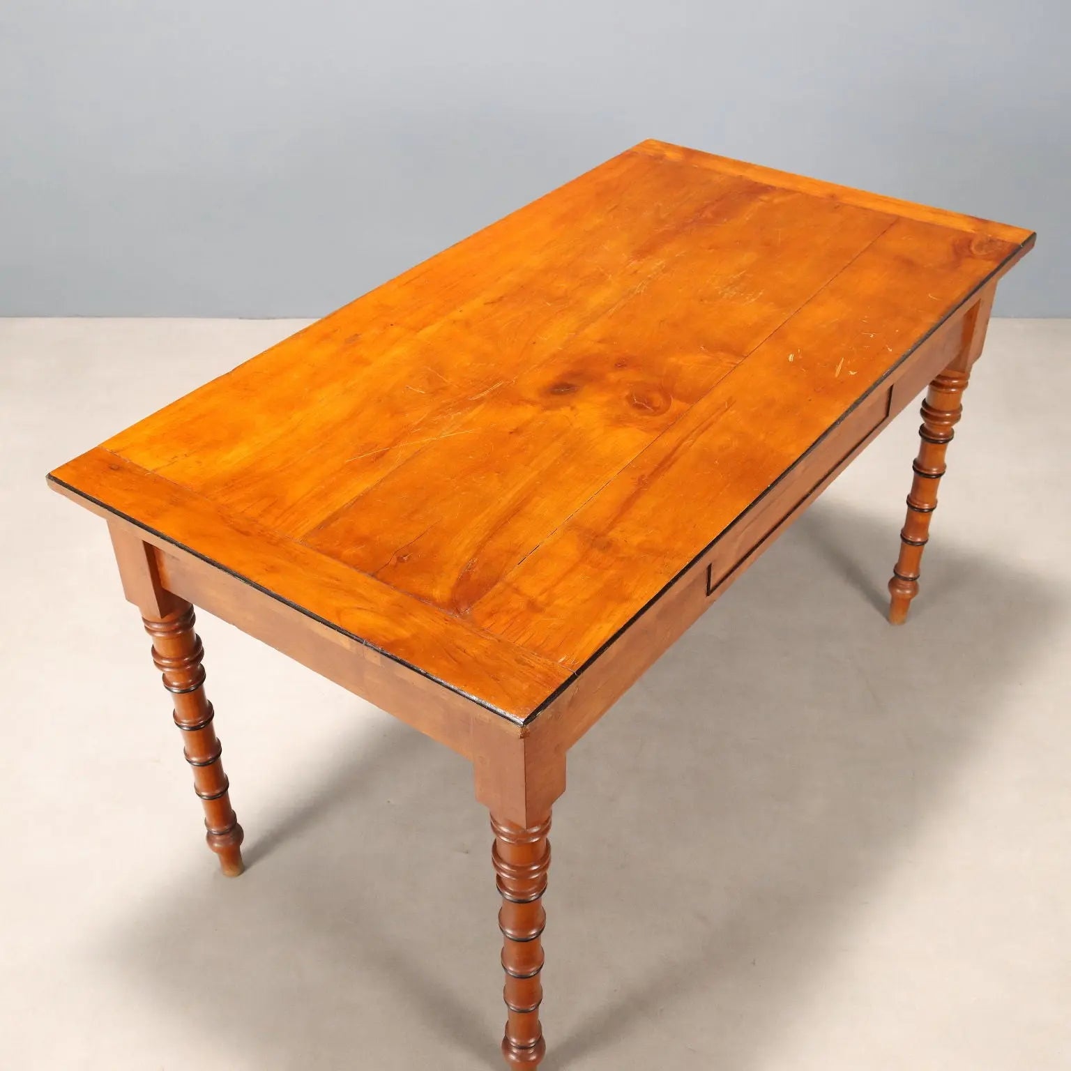 Antique Table Cherrywood Fir Drawer Italy XIX Century - Italy, Mid XIX Century | Antiques | Tables