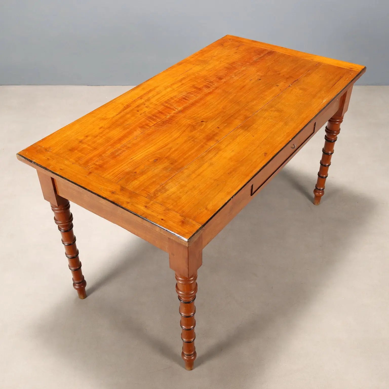 Antique Table Cherrywood Drawer Italy XIX Century - Italy, Mid XIX Century | Antiques | Tables