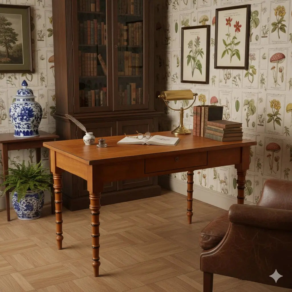 Antique Table Cherrywood Drawer Italy XIX Century - Italy, Mid XIX Century | Antiques | Tables