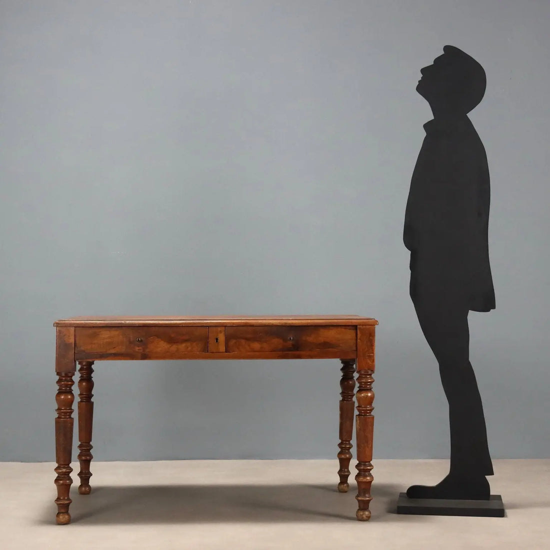 French Walnut Table, 19th Century