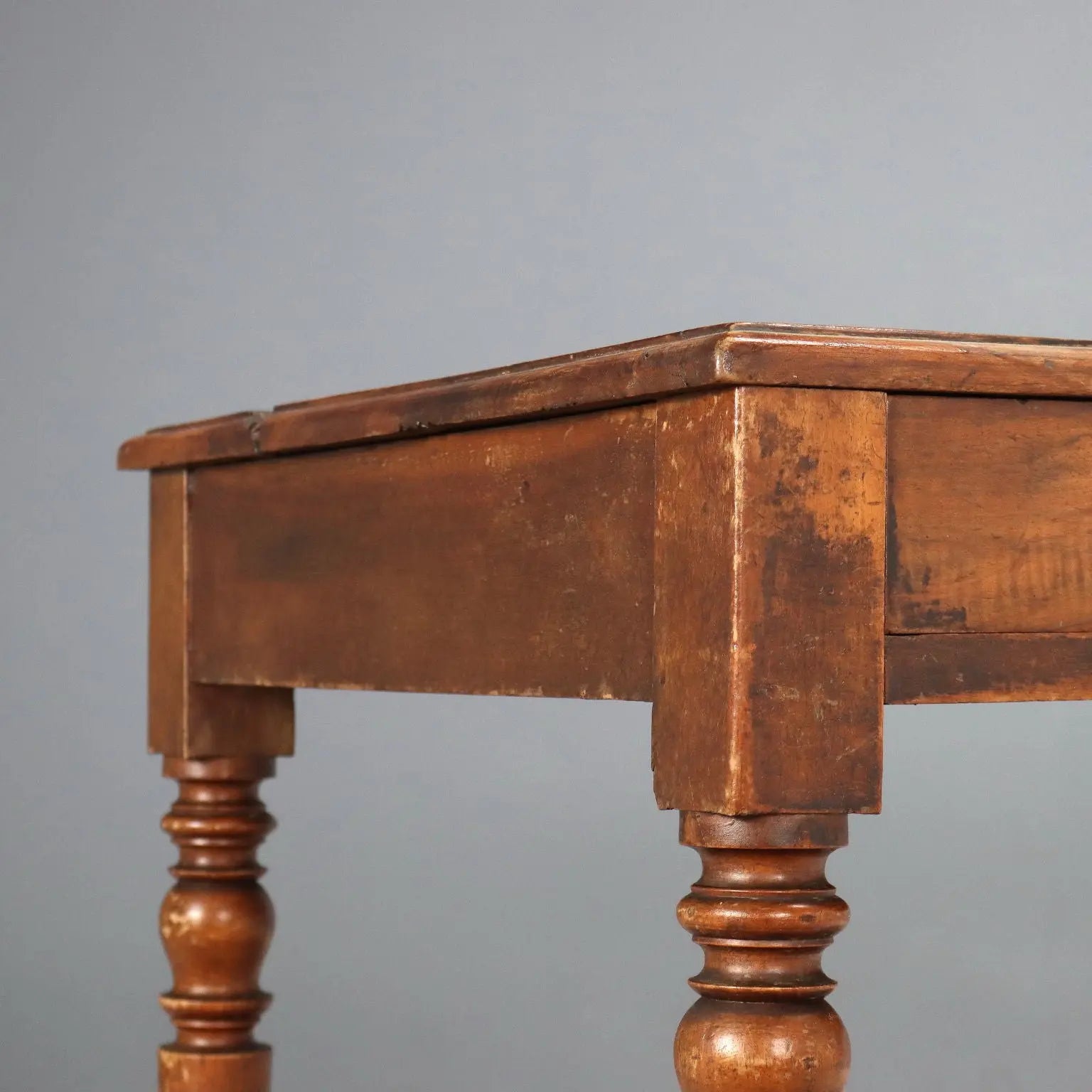 French Walnut Table, 19th Century