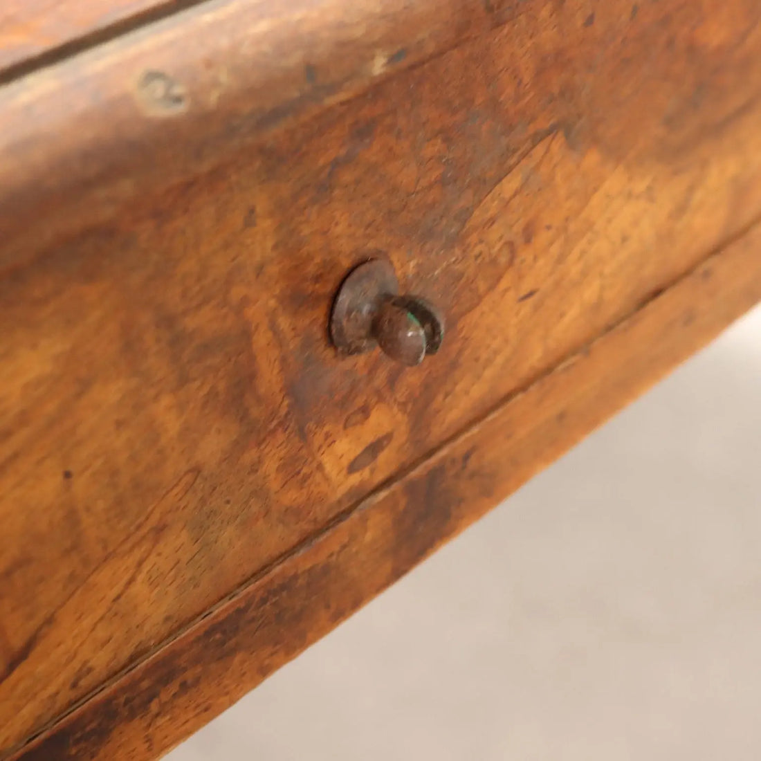 French Walnut Table, 19th Century
