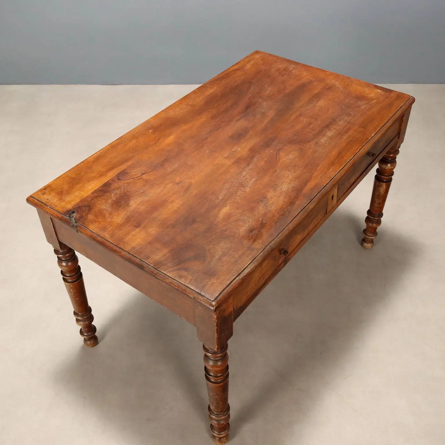 French Walnut Table, 19th Century