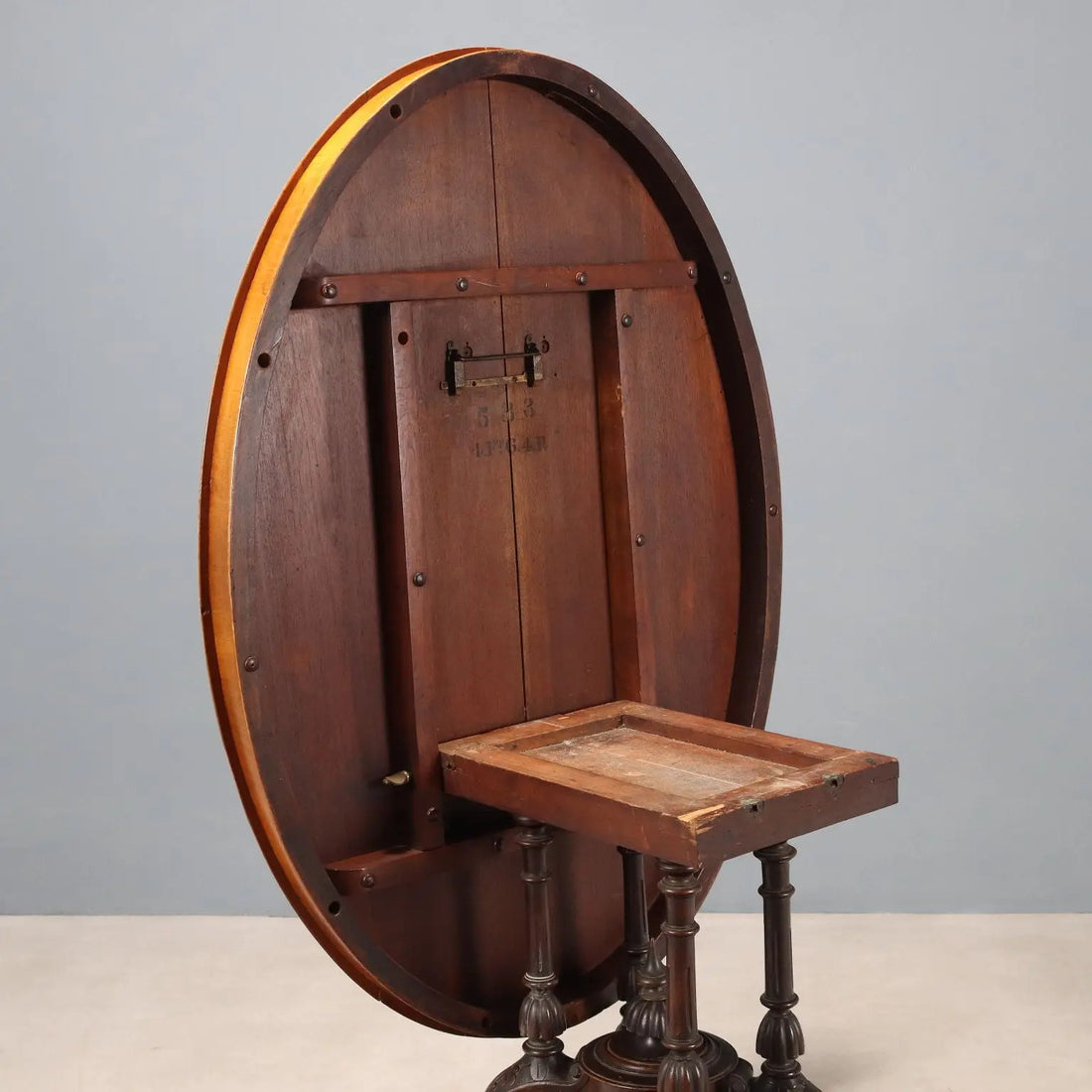 Antique Table Mahogany Mahogany Burl XIX Century - England, XIX Century | Antiques | Tables