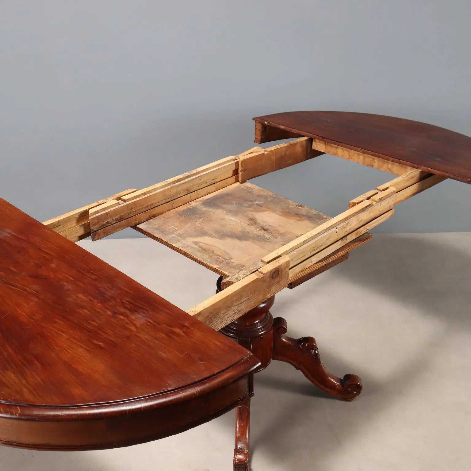 Antique Extendable Table Oak Poplar Italy XIX Century - Italy, Late XIX Century | Antiques | Tables