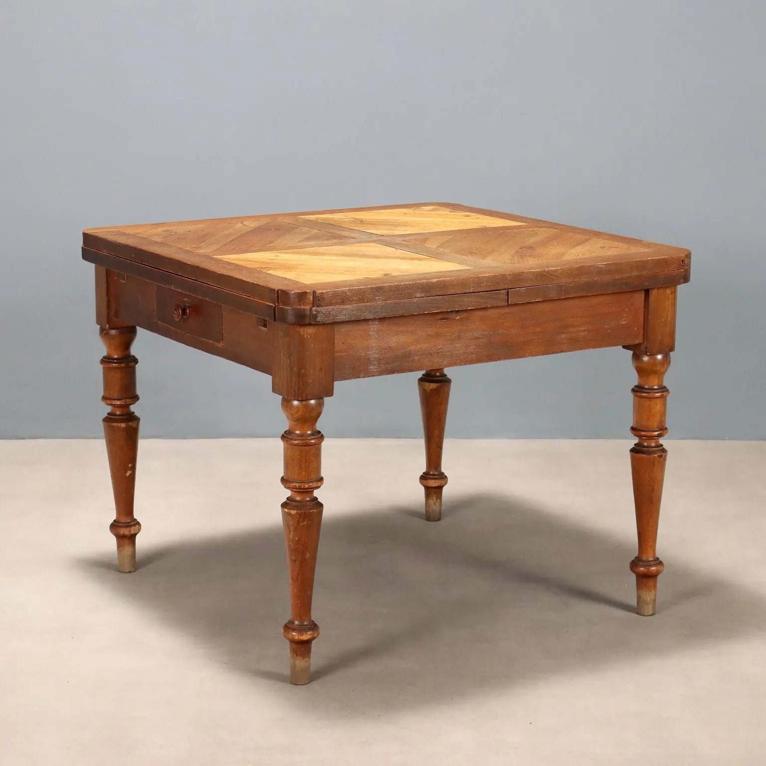 Antique Table Oak Walnut Poplar Extendable Europe XIX Century - Eastern Europe, XIX Century | Antiques | Tables