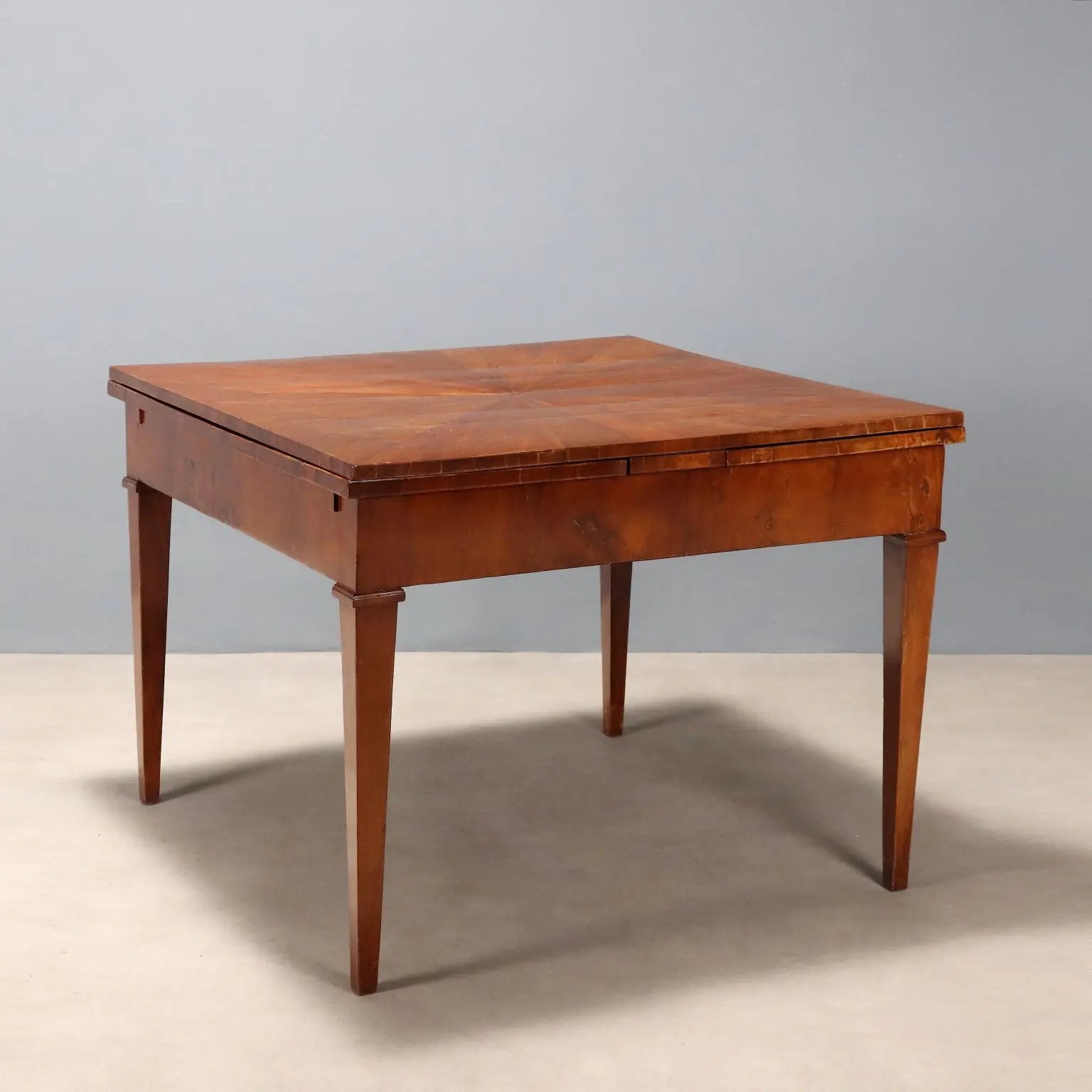Antique Table Directoire Walnut Extensions Italy XIX Century - Italy, Early XIX Century | Antiques | Tables