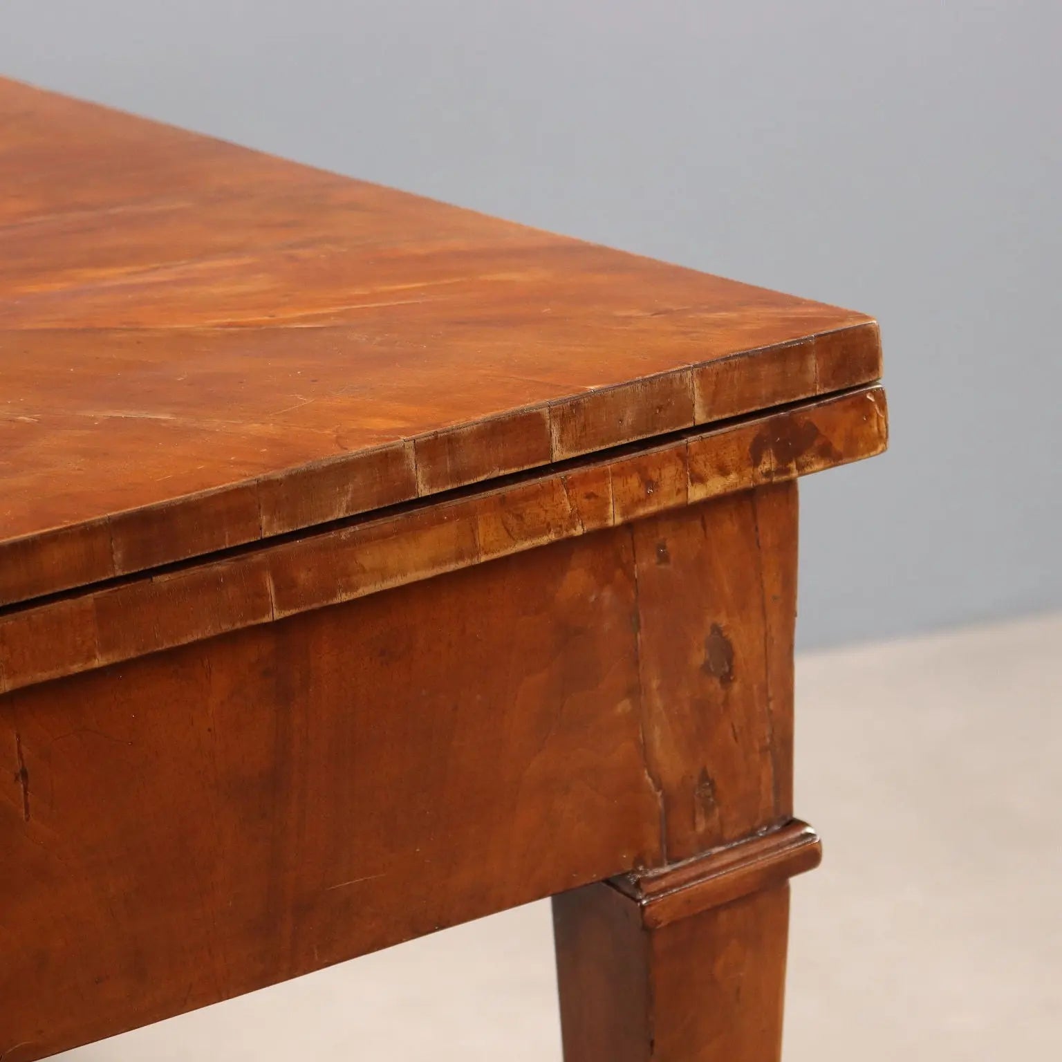 Antique Table Directoire Walnut Extensions Italy XIX Century - Italy, Early XIX Century | Antiques | Tables