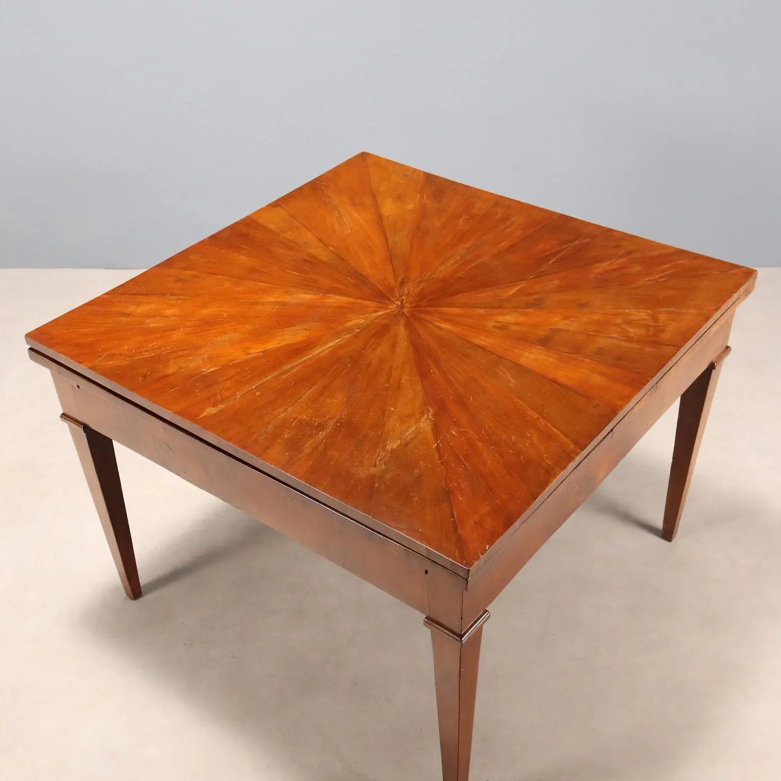 Antique Table Directoire Walnut Extensions Italy XIX Century - Italy, Early XIX Century | Antiques | Tables
