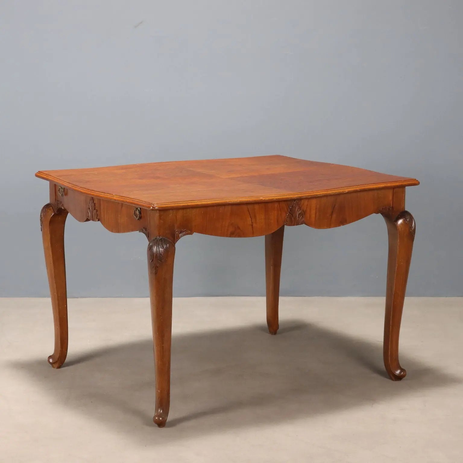 Carved Walnut Table - Italy Early 20th Century