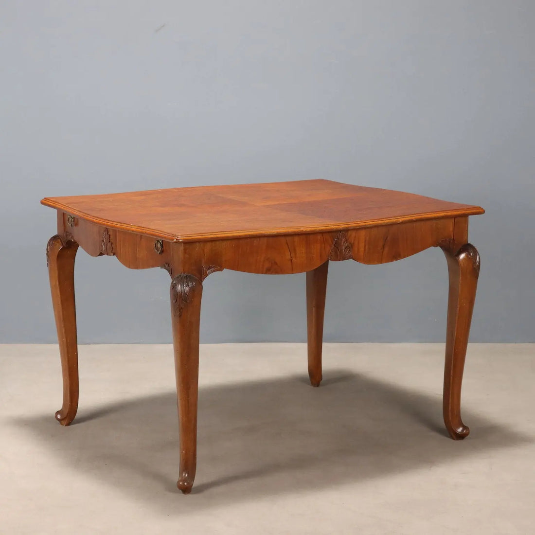 Carved Walnut Table - Italy Early 20th Century
