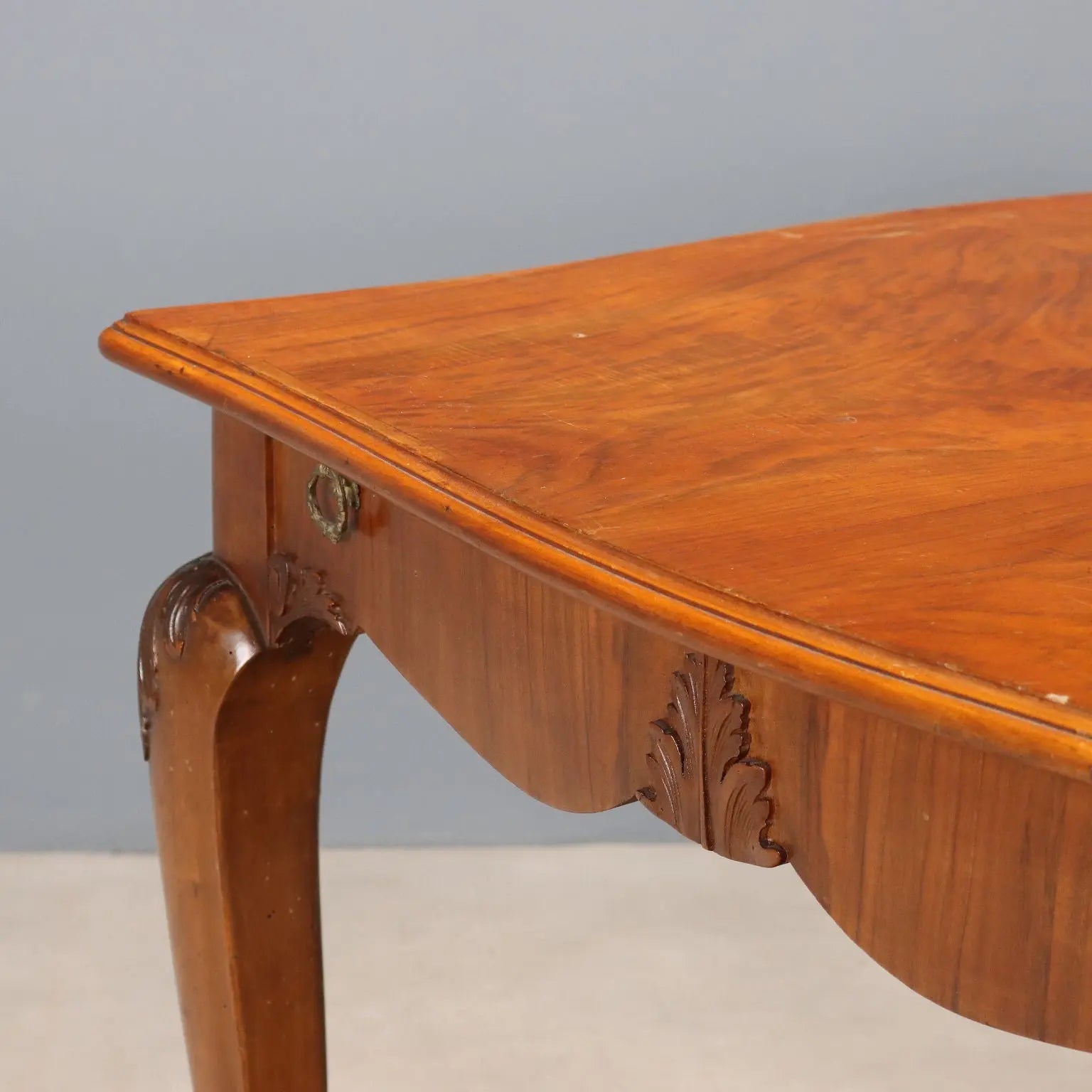 Carved Walnut Table - Italy Early 20th Century
