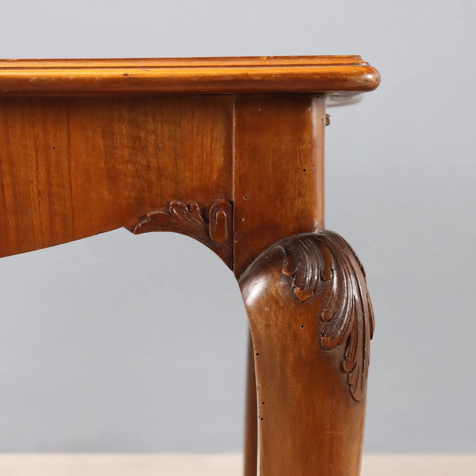 Carved Walnut Table - Italy Early 20th Century
