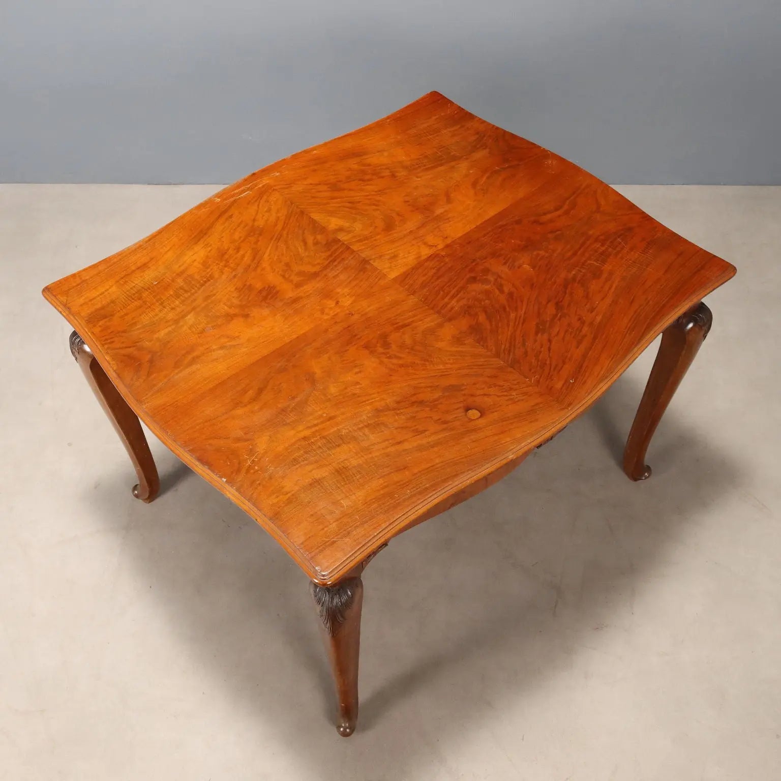 Carved Walnut Table - Italy Early 20th Century