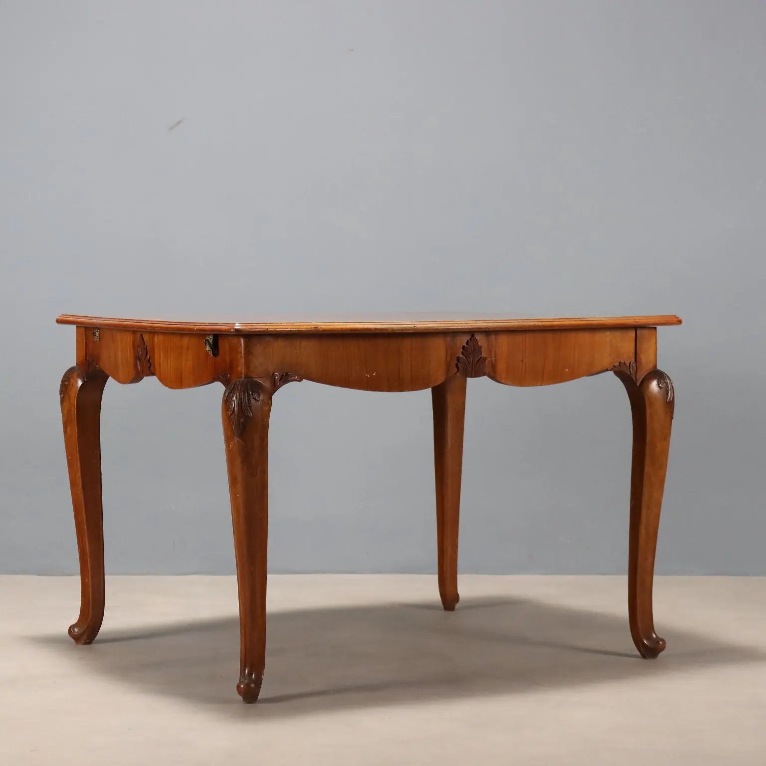 Carved Walnut Table - Italy Early 20th Century