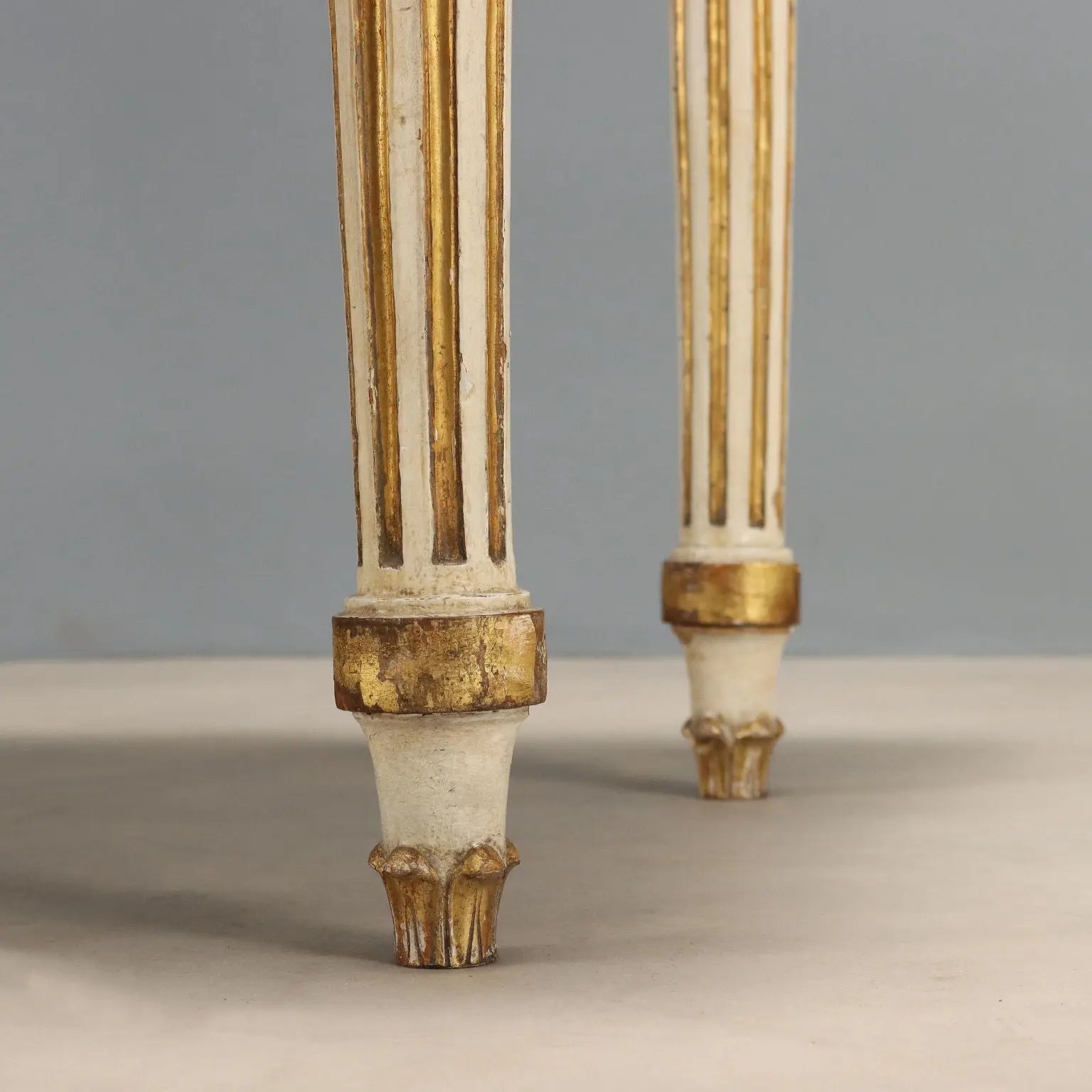 Antique Eclectic Table Lacquered Wood Marble Italy XIX Century - Italy, Mid XIX Century | Antiques | Tables