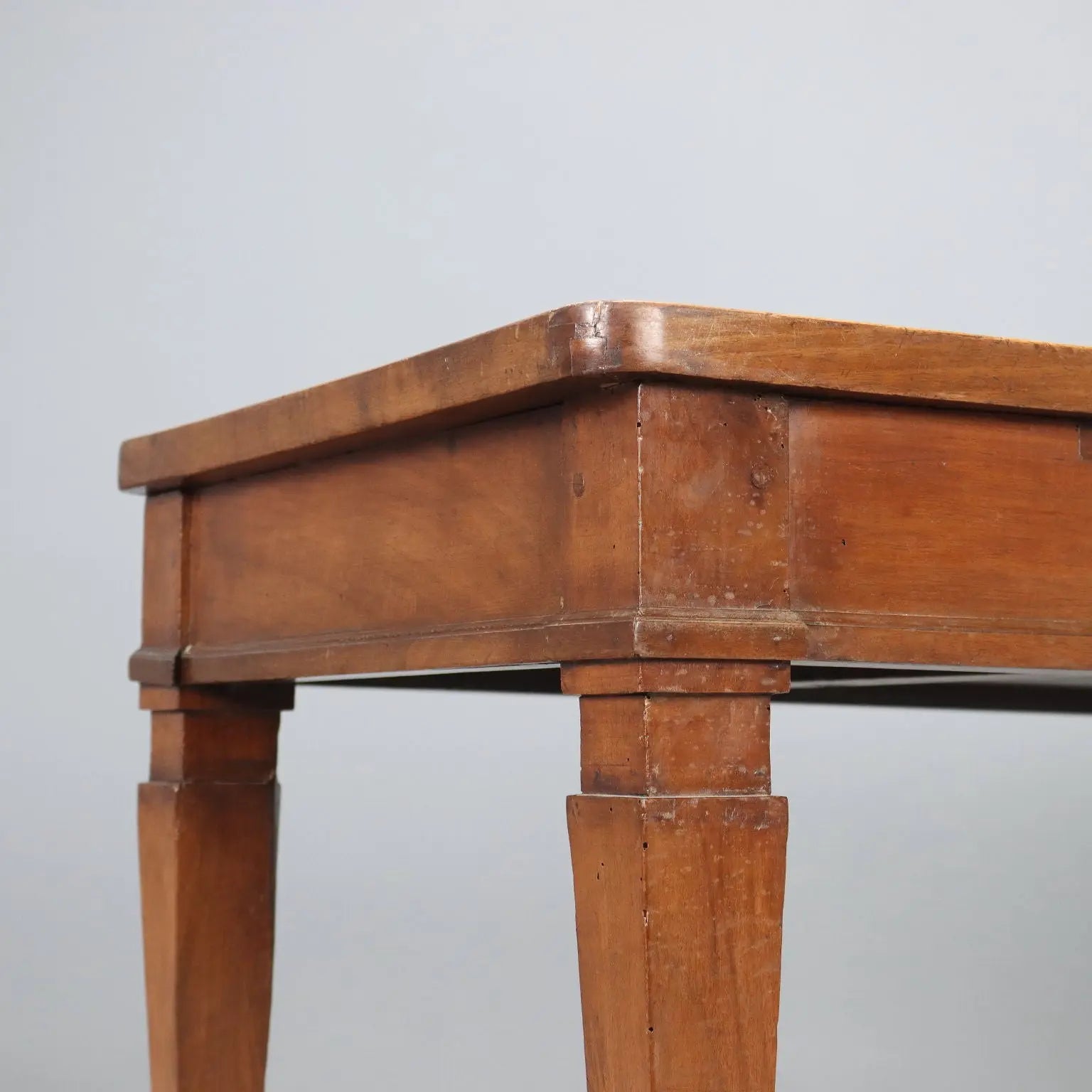Antique Directoire Table Walnut Drawer Italy XVIII-XIXI Century - Italy, XVIII-XIX Century | Antiques | Tables