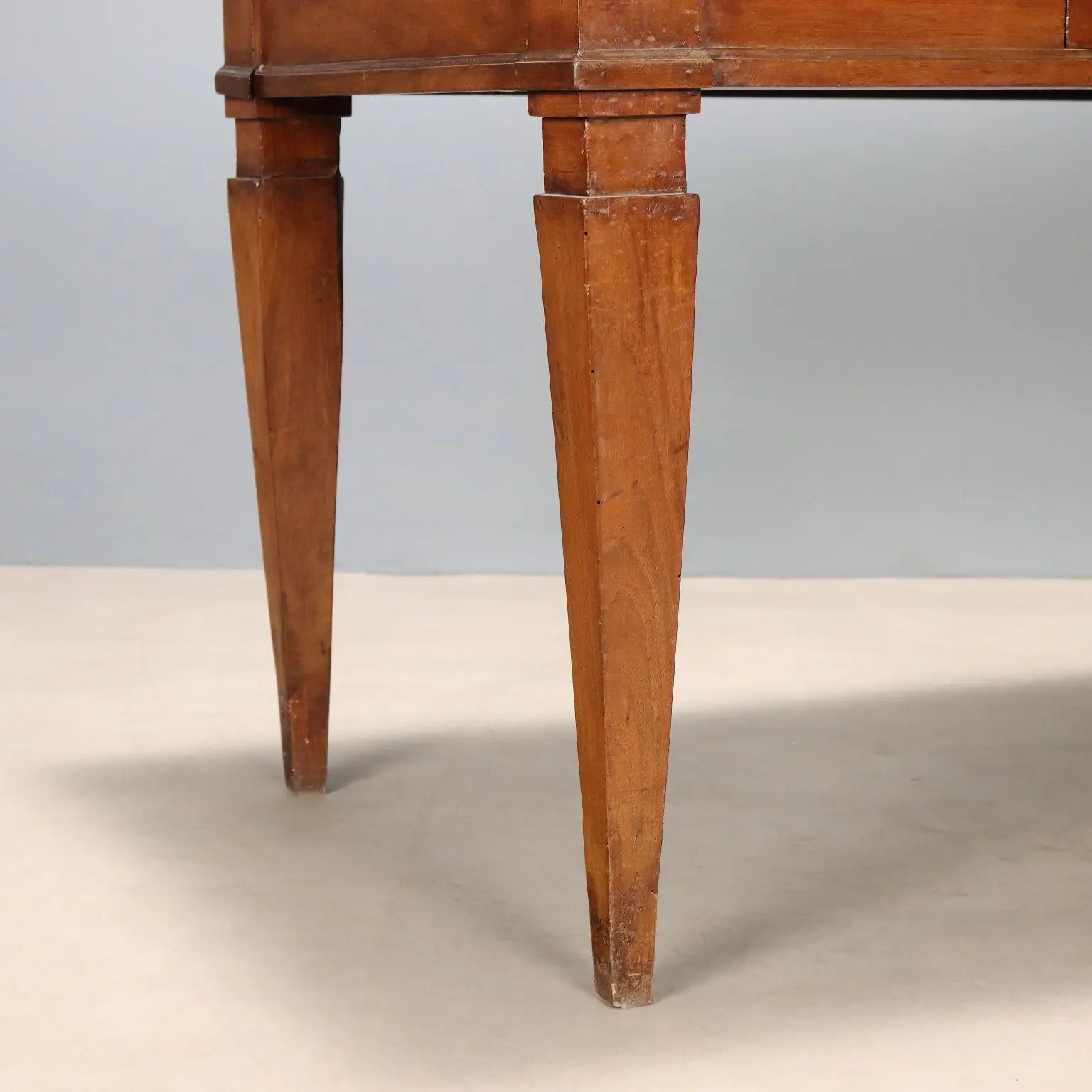 Antique Directoire Table Walnut Drawer Italy XVIII-XIXI Century - Italy, XVIII-XIX Century | Antiques | Tables