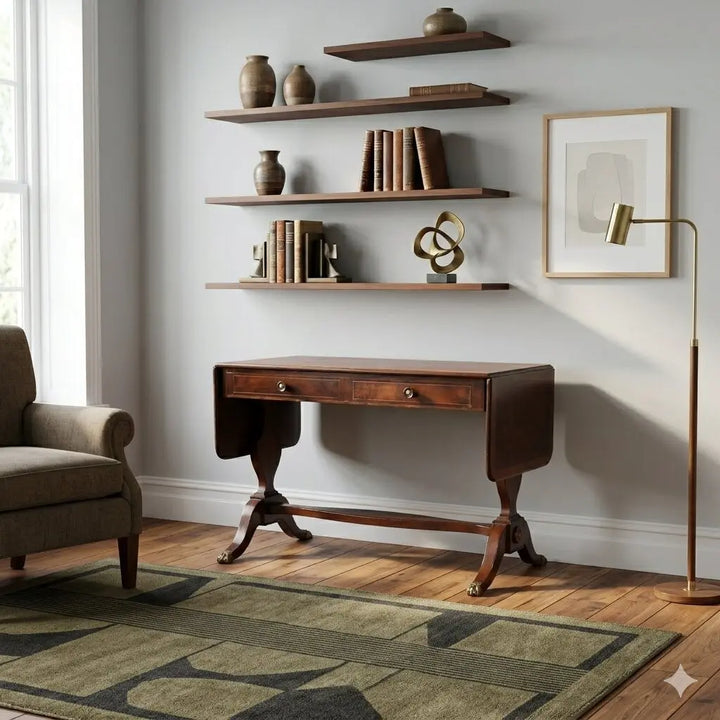 Antique Writing Desk Ebony Maple United Kingdom XX Century - England, XX Century | Antiques | Tables