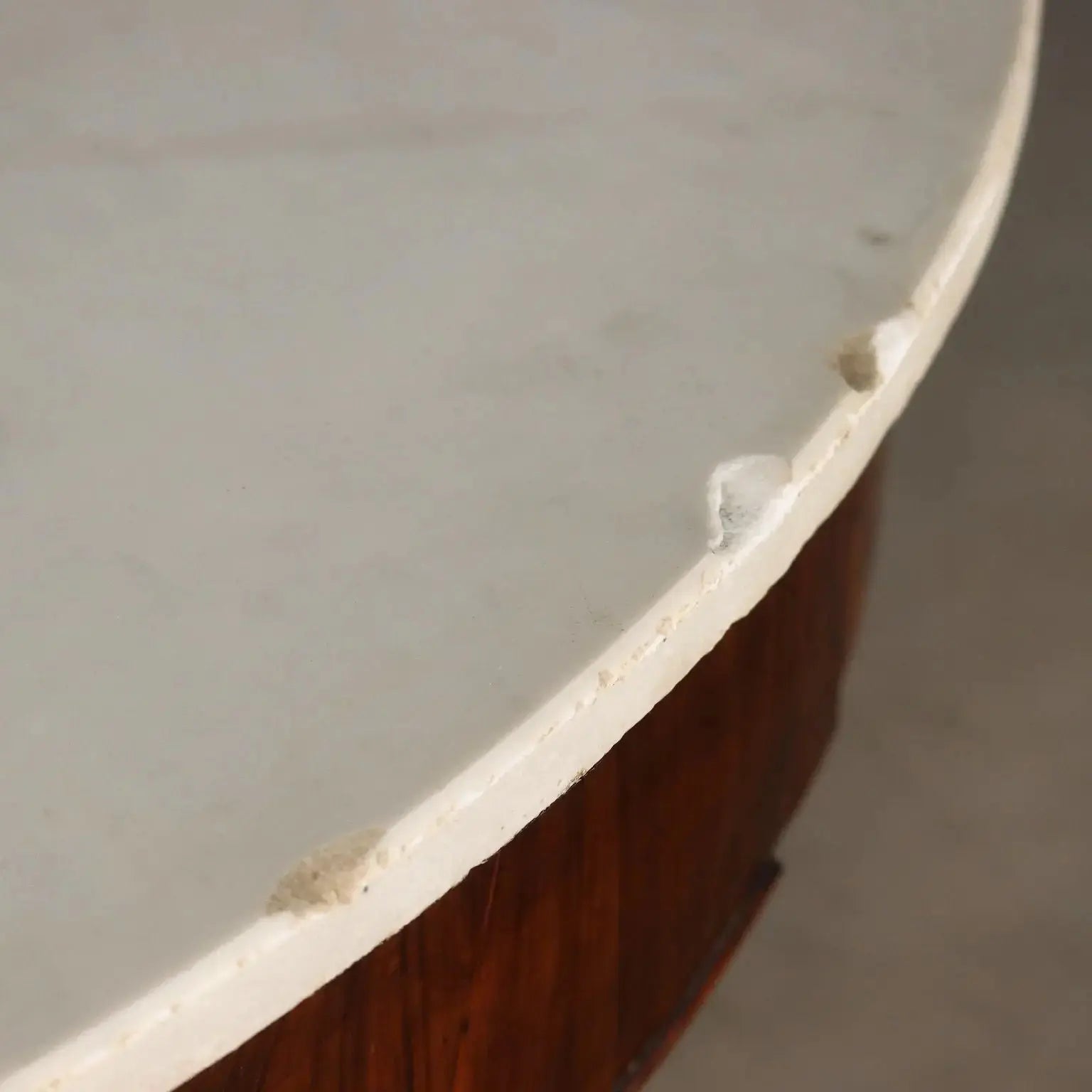 Antique Table Louis Philippe Walnut Marble Italy XIX Century - Lombardy, Early XIX Century | Antiques | Tables