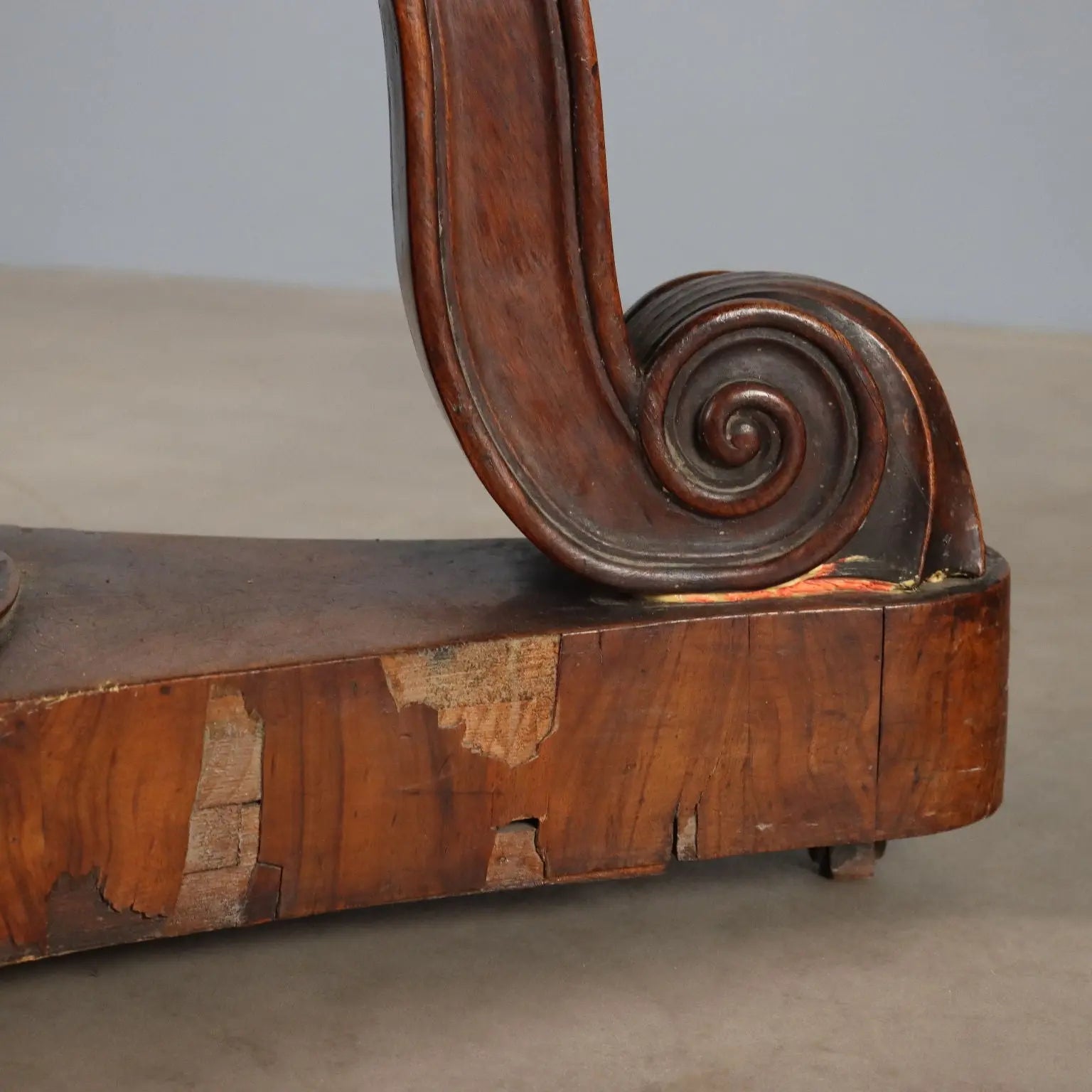 Antique Table Louis Philippe Walnut Marble Italy XIX Century - Lombardy, Early XIX Century | Antiques | Tables