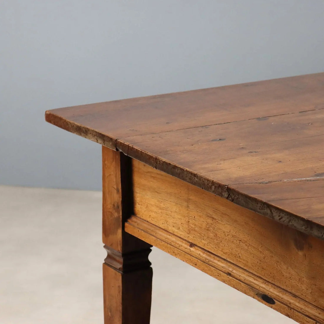 Antique Directoire Table Walnut Italy XIX Century