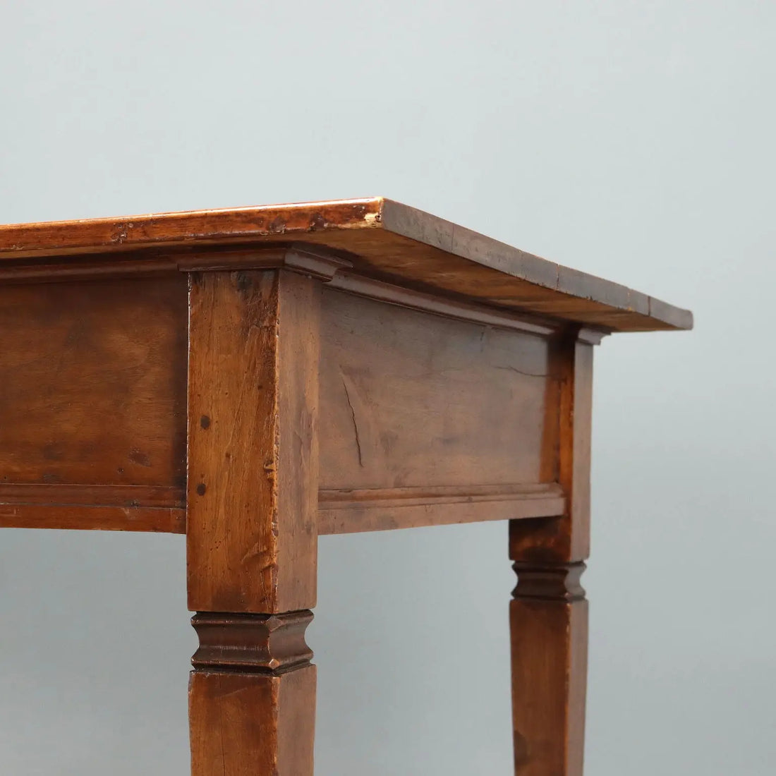 Antique Directoire Table Walnut Italy XIX Century