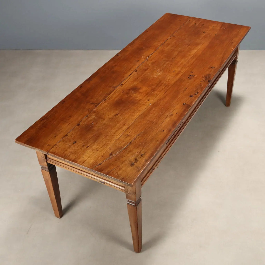 Antique Directoire Table Walnut Italy XIX Century