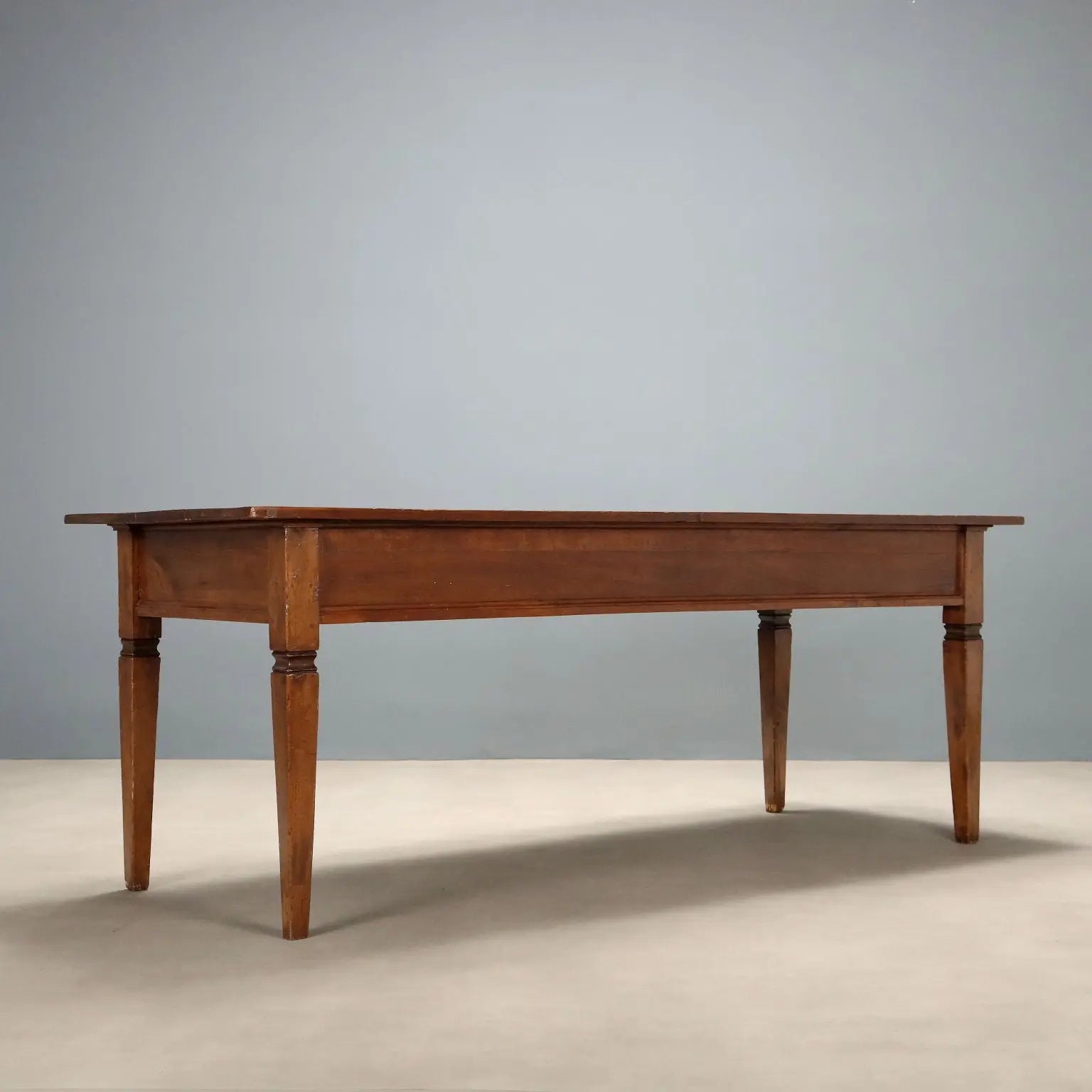 Antique Directoire Table Walnut Italy XIX Century