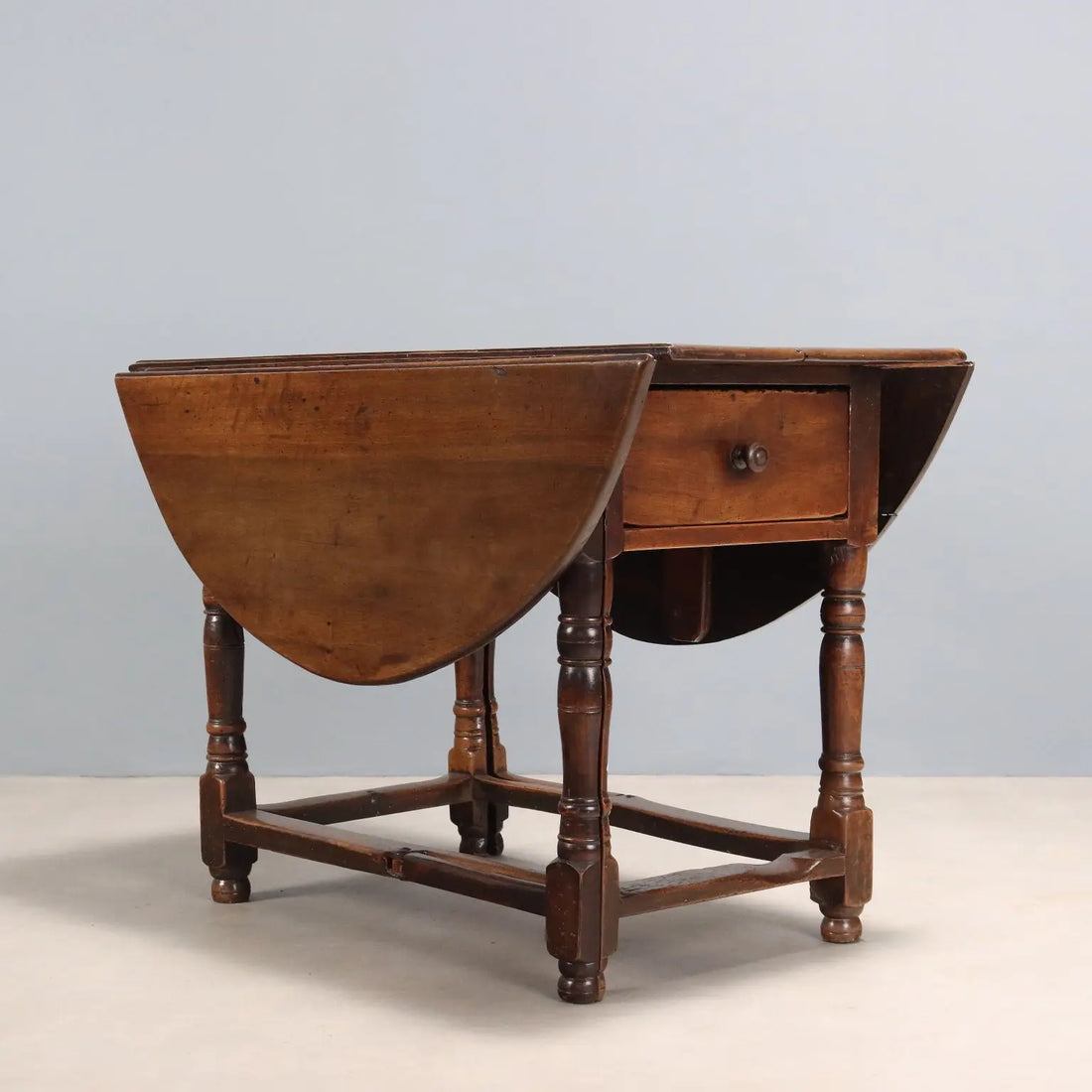 Antique Table Walnut Poplar Italy XVIII Century