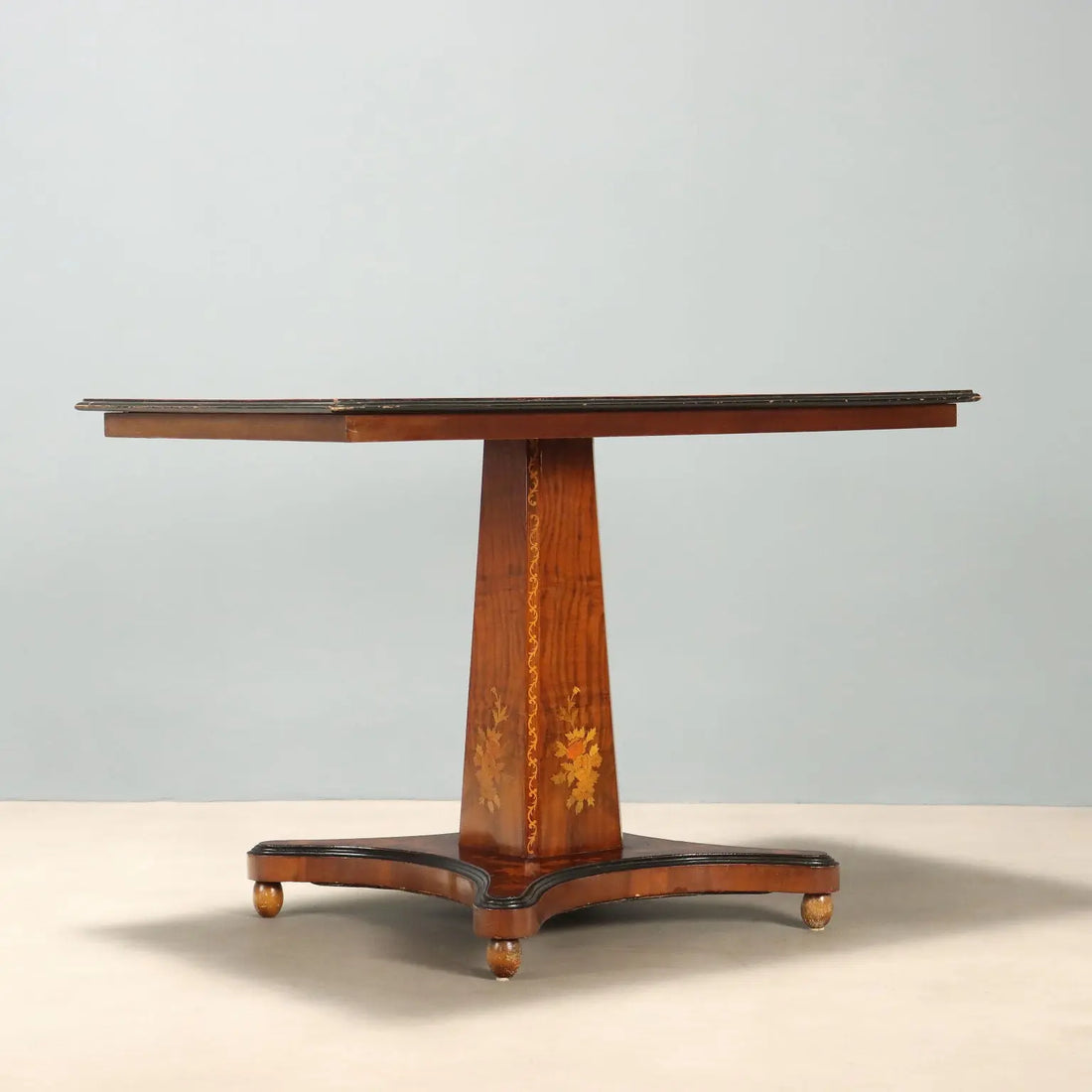 Rosewood and Mahogany Table - Late 19th Century